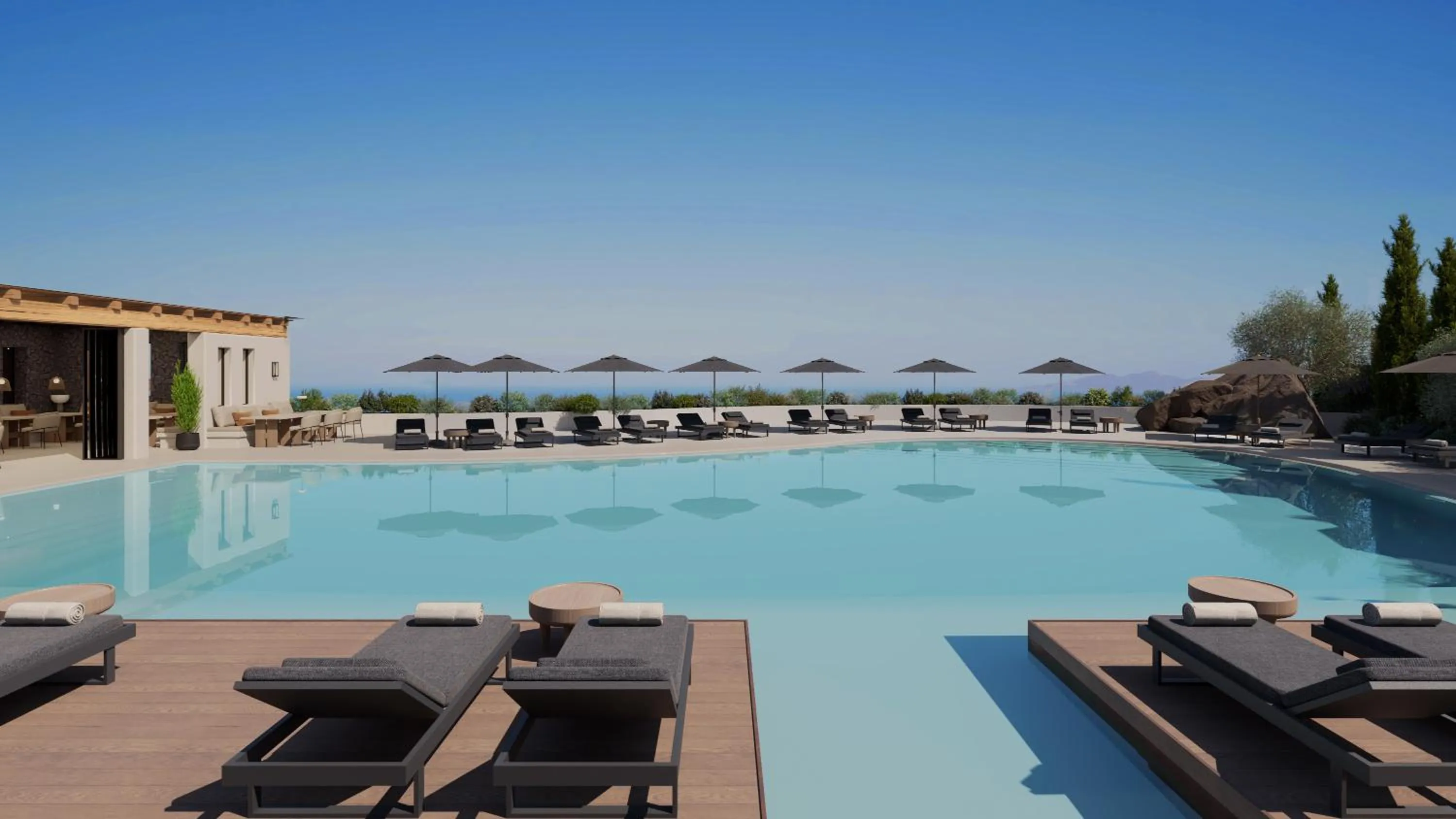 Sea view in NĒRO Suites by NOMÉE Hospitality Group