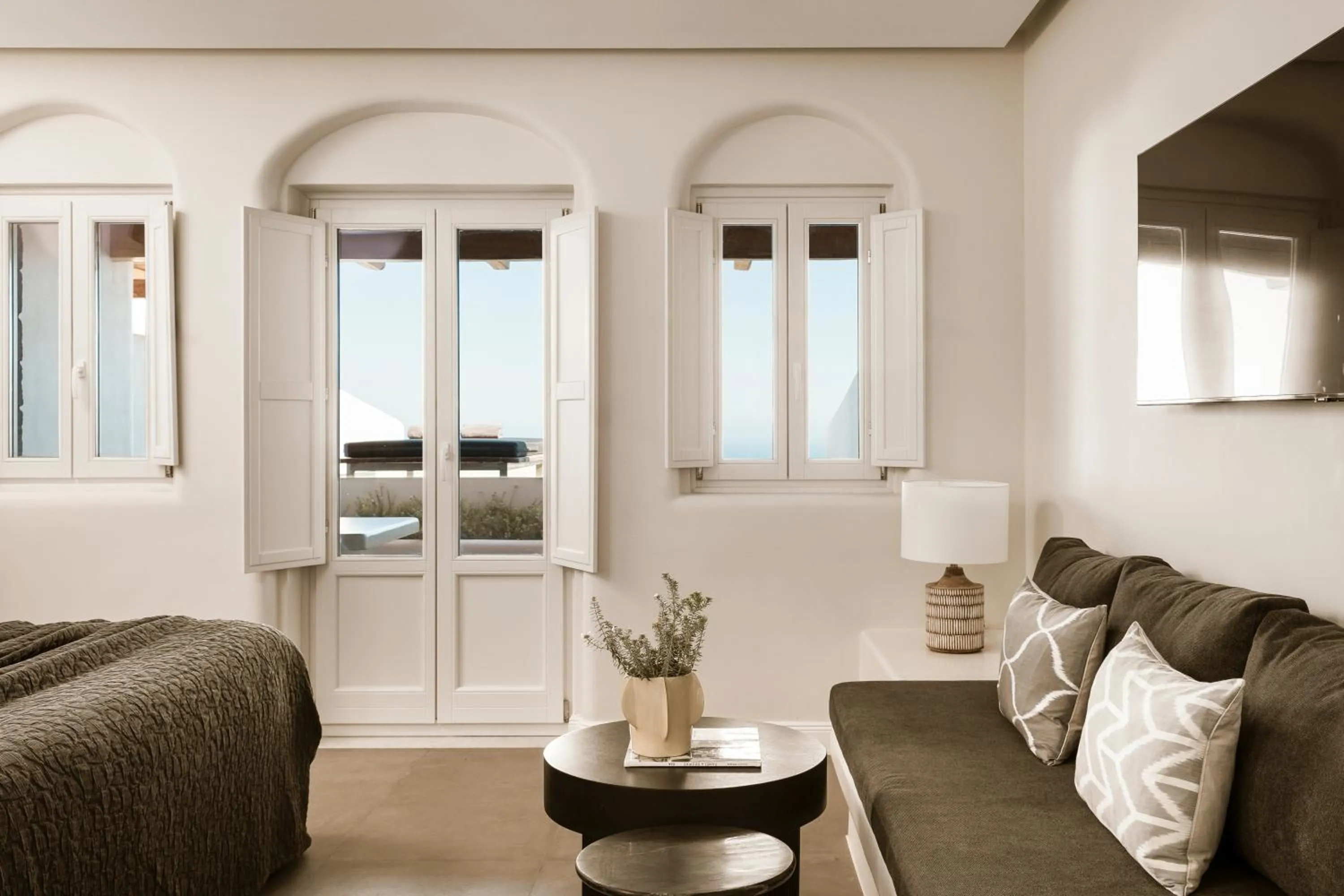 Bedroom in NĒRO Suites by NOMÉE Hospitality Group