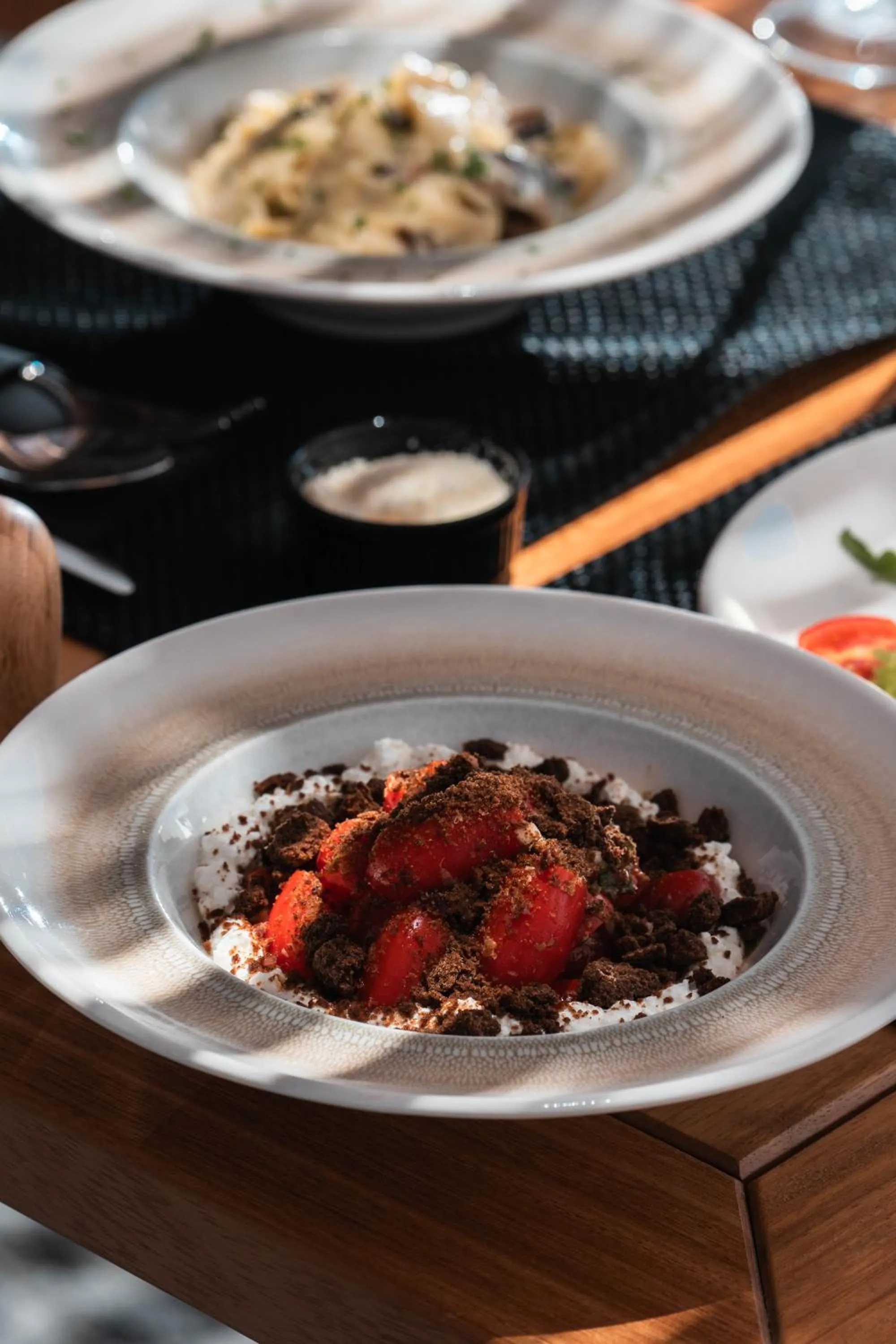 Food in NĒRO Suites by NOMÉE Hospitality Group