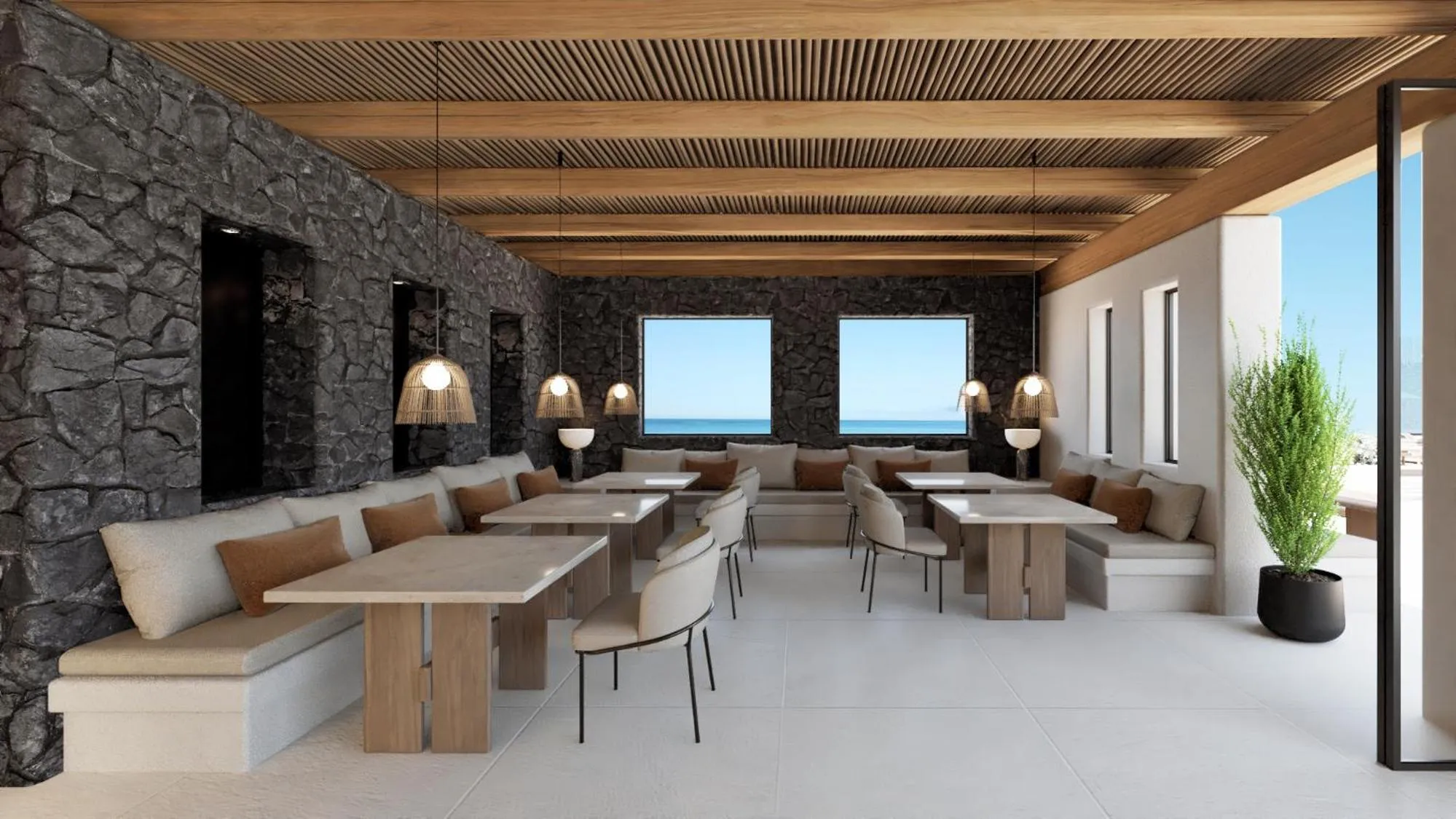 Restaurant/places to eat in NĒRO Suites by NOMÉE Hospitality Group