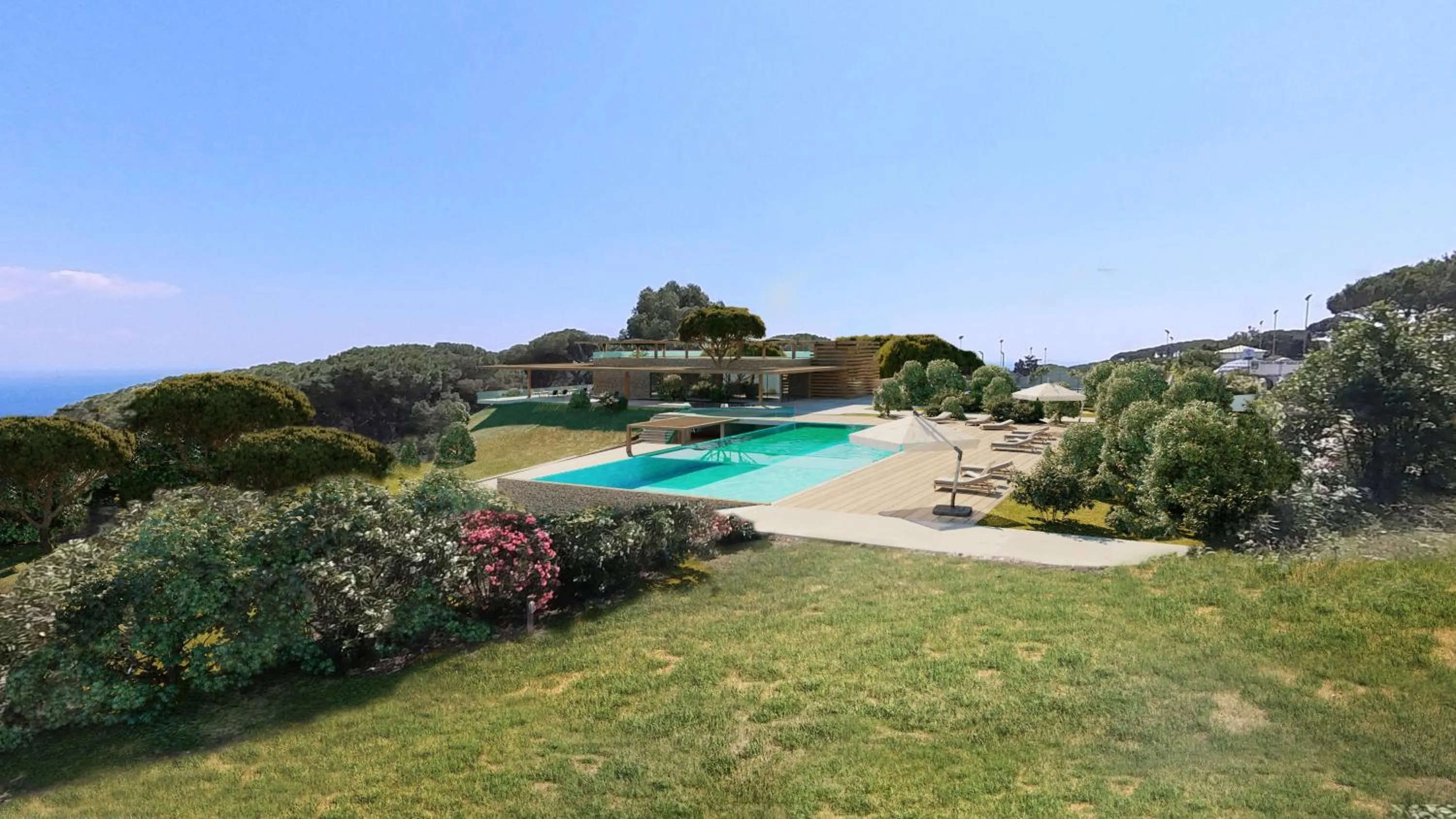 Swimming pool in Tenuta Delle Ripalte