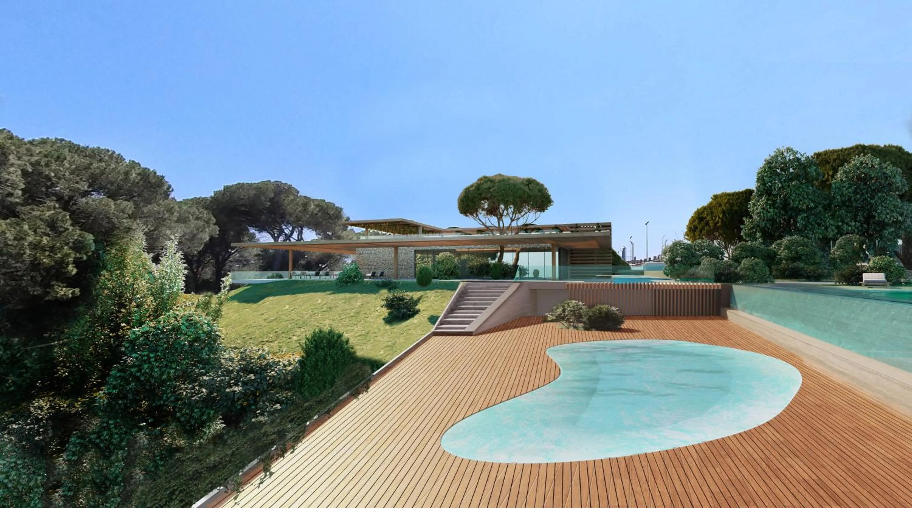 Swimming pool in Tenuta Delle Ripalte