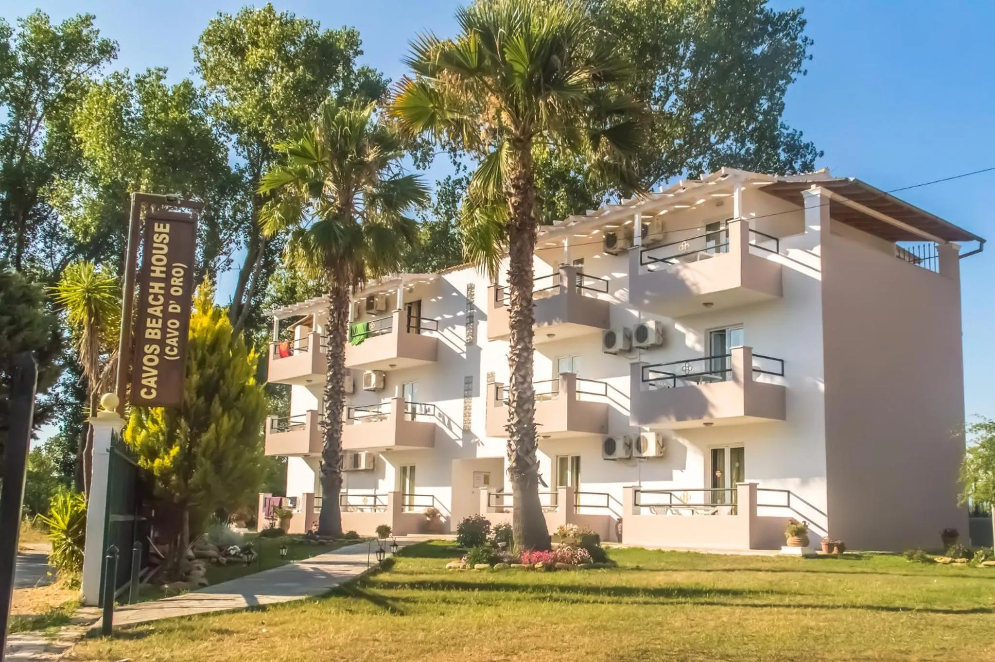 Property building in Cavos Beach House