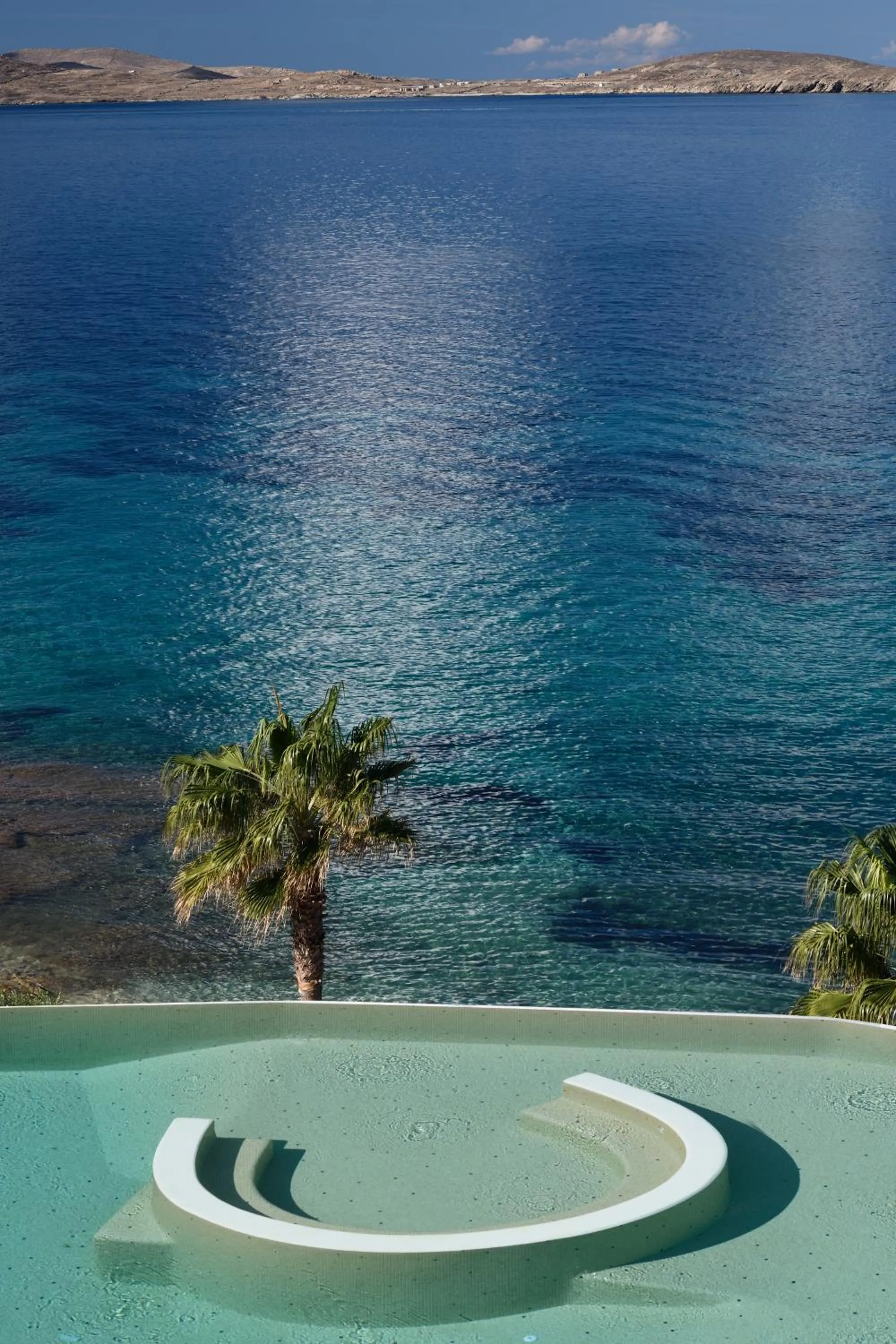 Swimming pool in Anax Resort and Spa