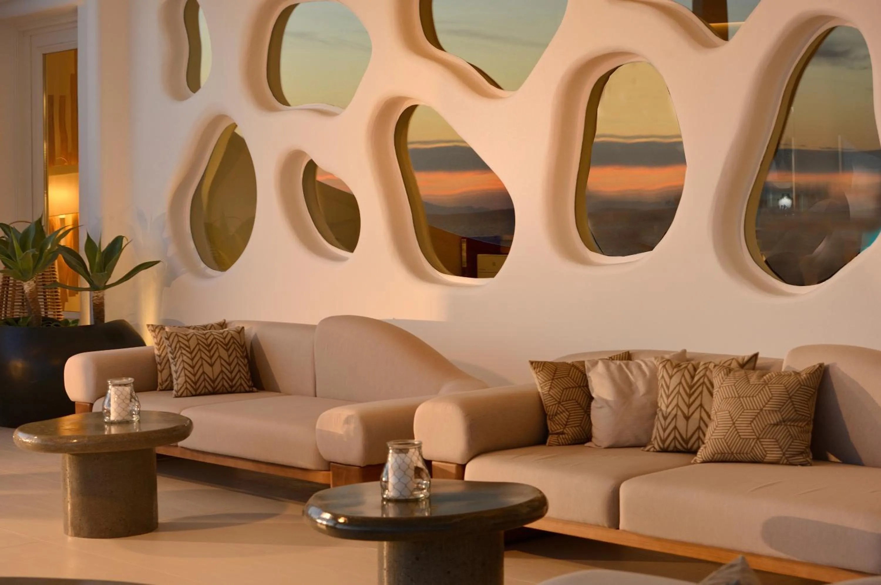 Seating area in Anax Resort and Spa