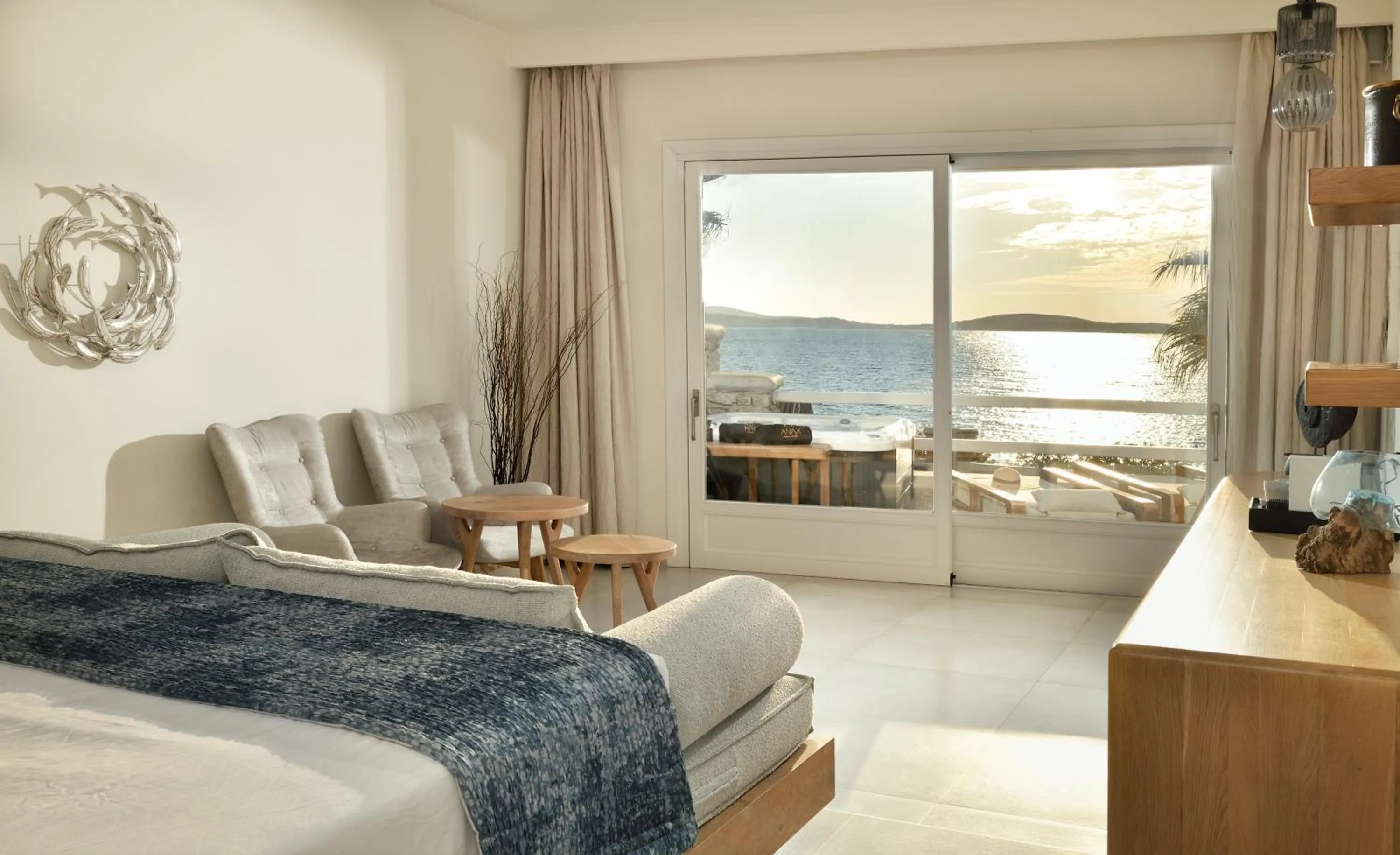 Bedroom, Bed in Anax Resort and Spa