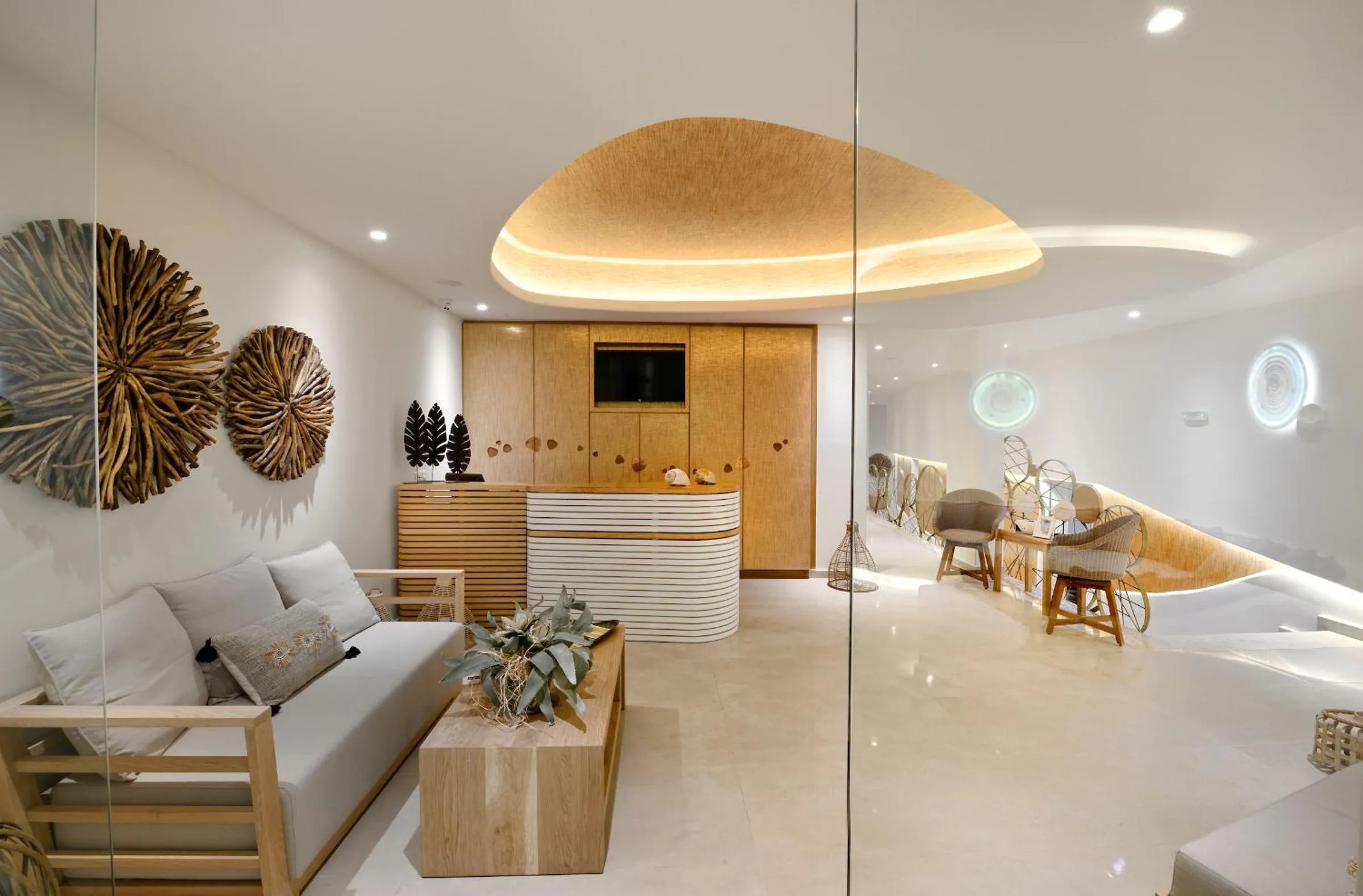 Seating area in Anax Resort and Spa