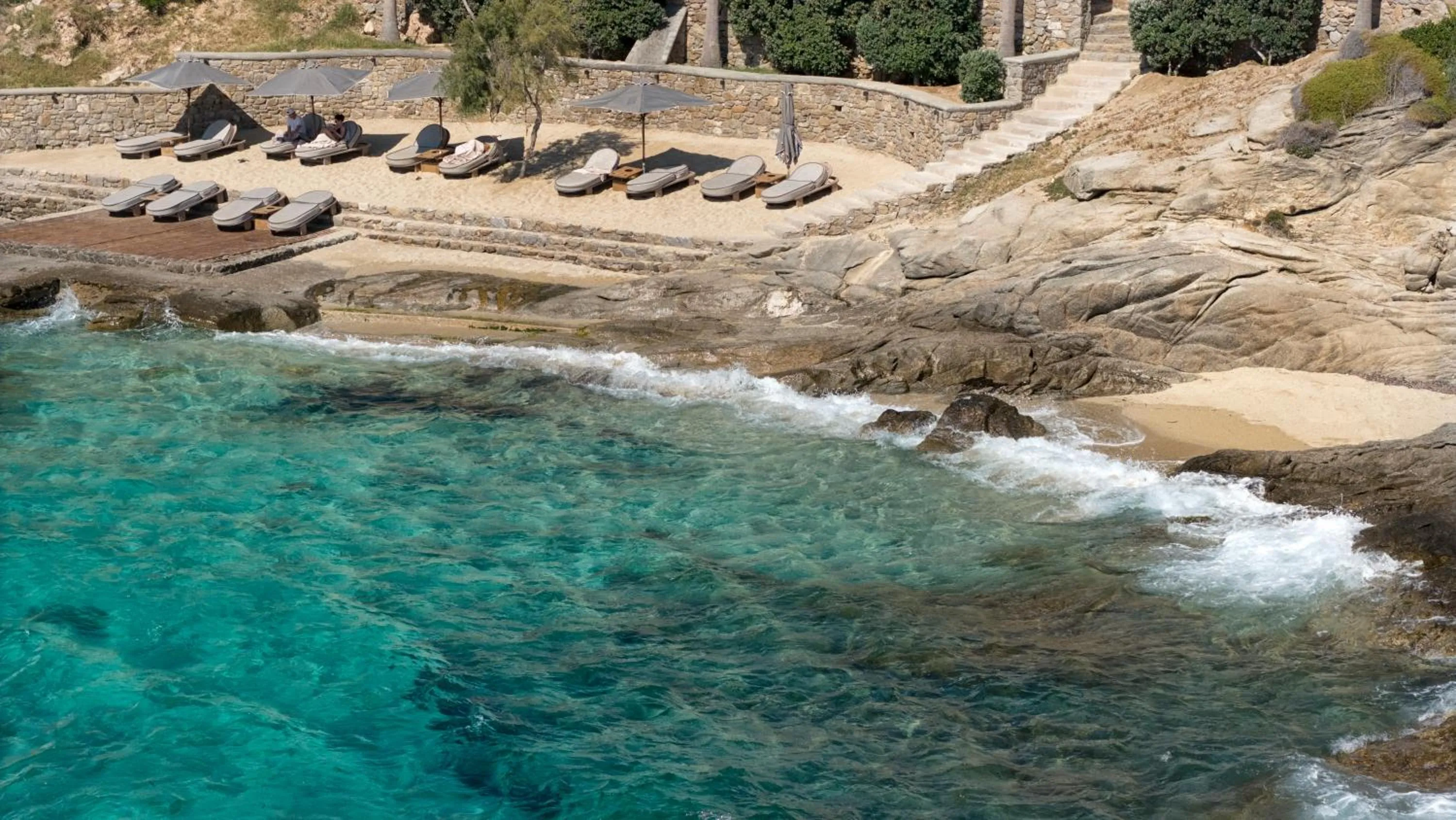 Beach in Anax Resort and Spa