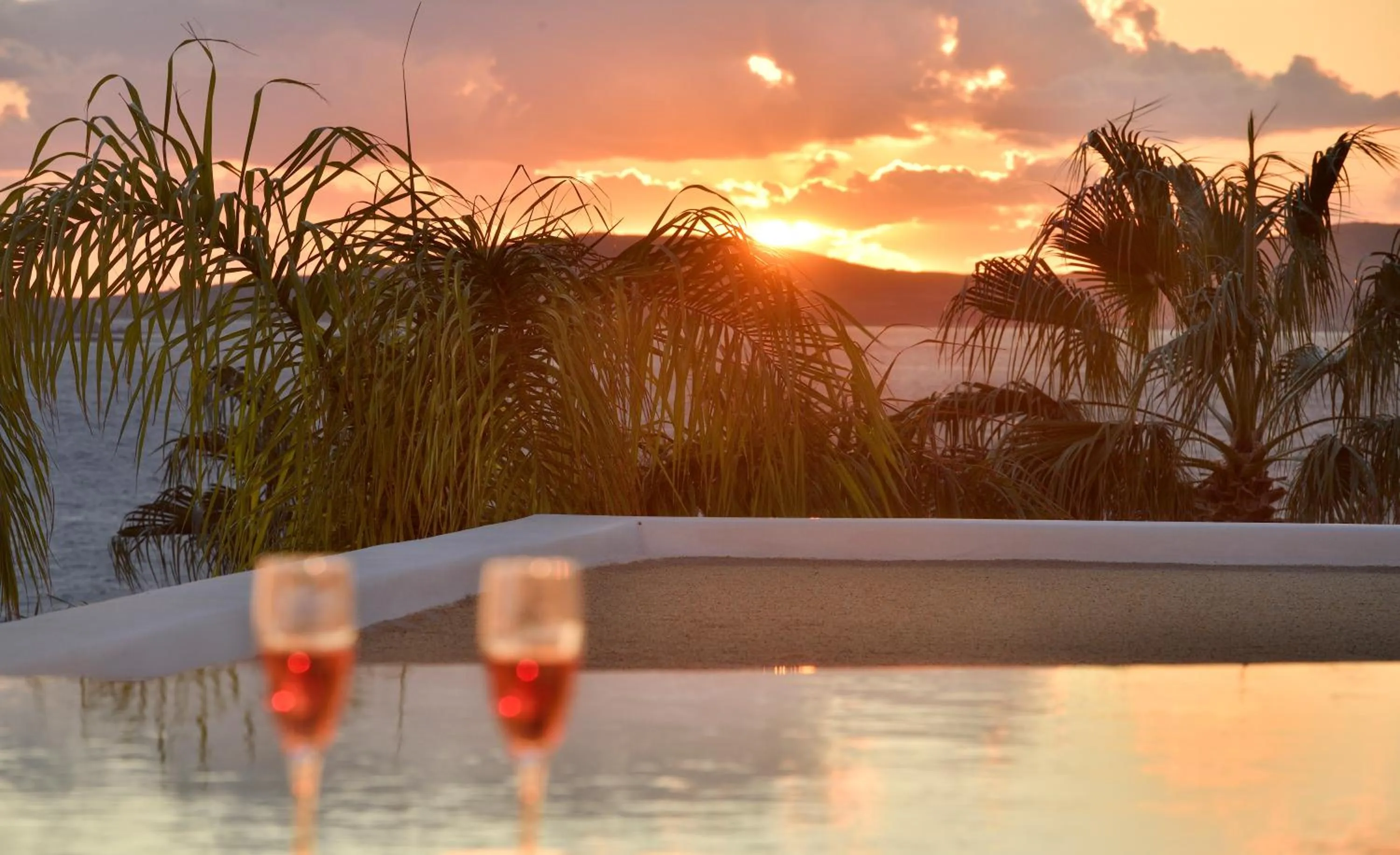 Pool view in Anax Resort and Spa