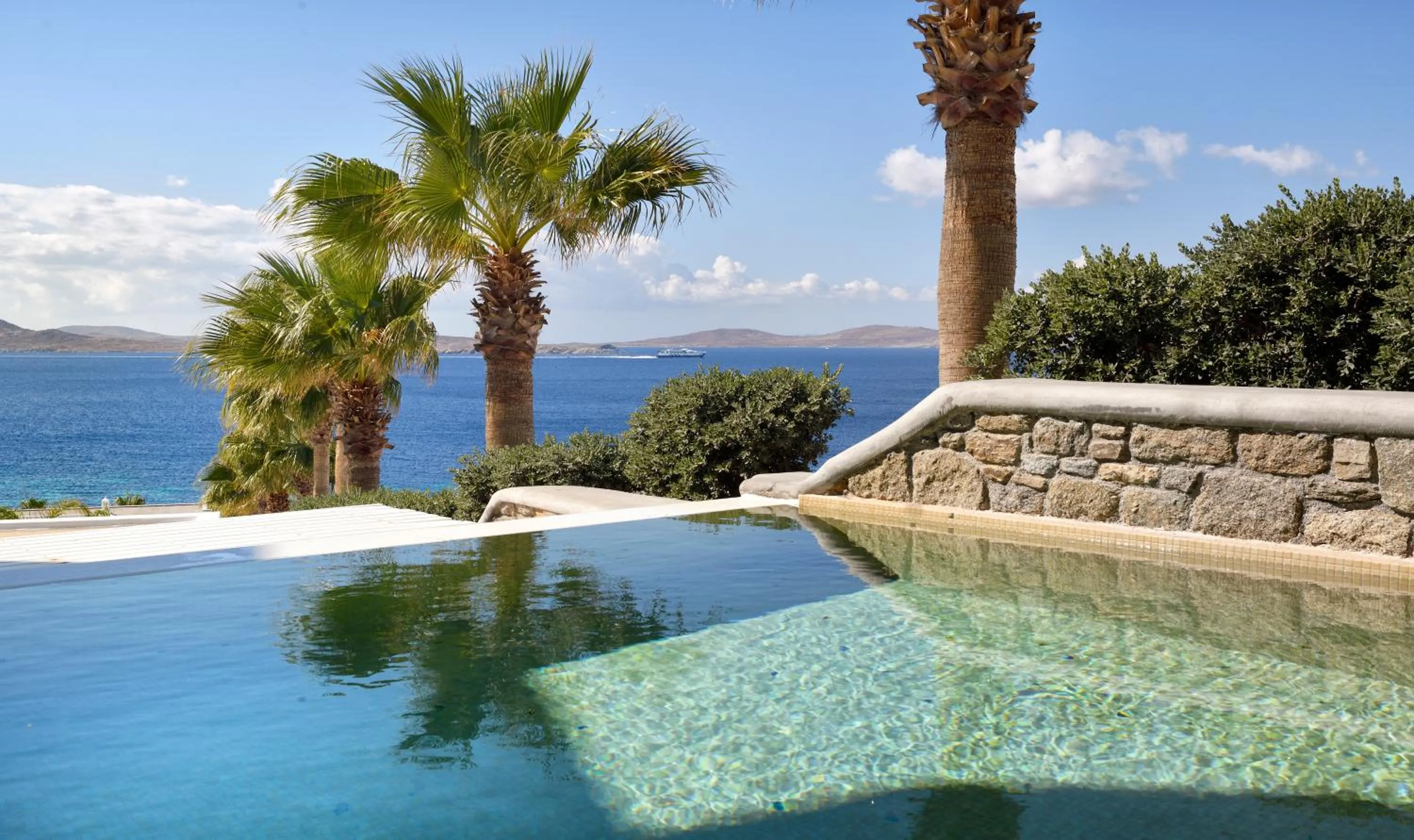 Swimming pool in Anax Resort and Spa