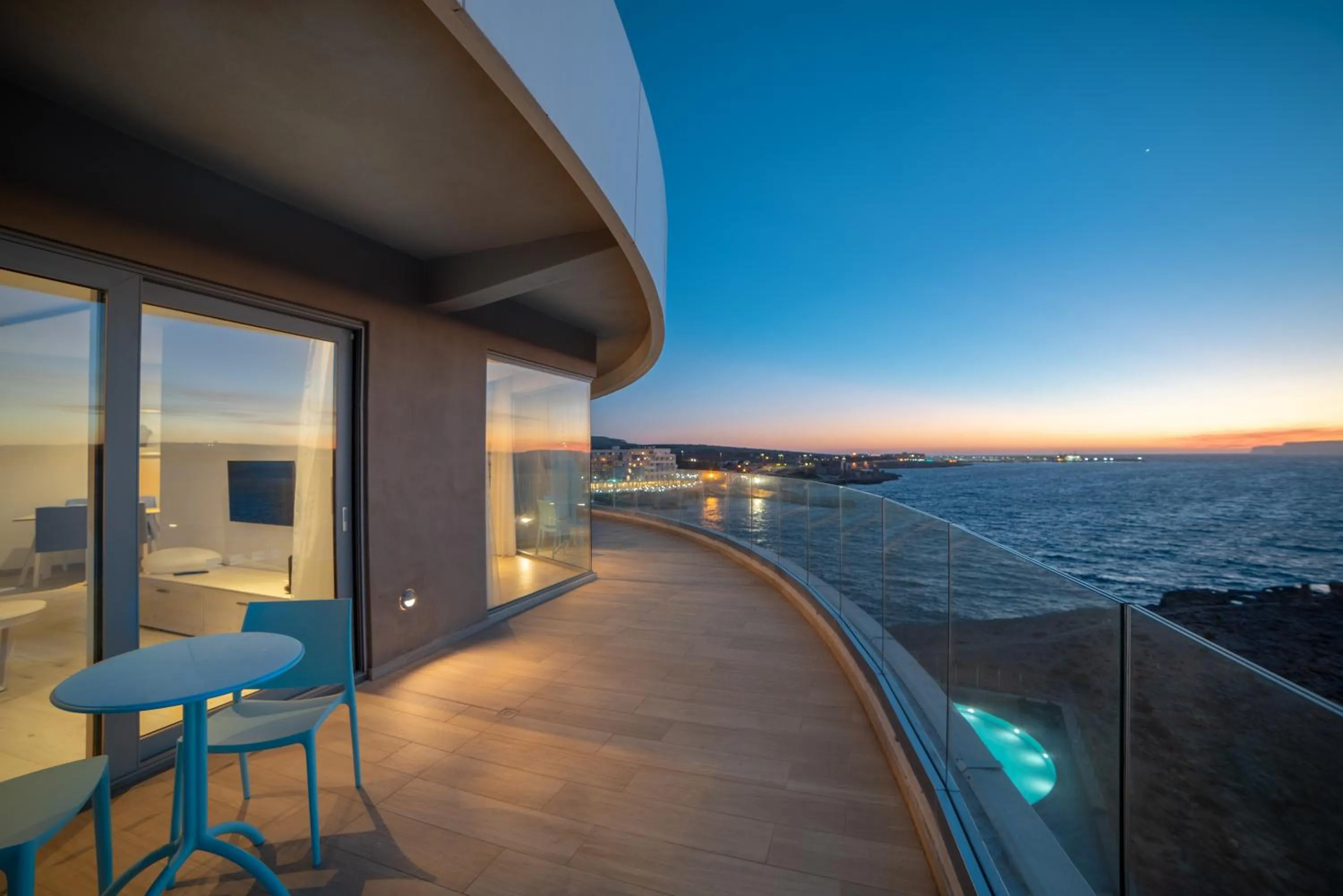 Balcony/Terrace in Ramla Bay Resort