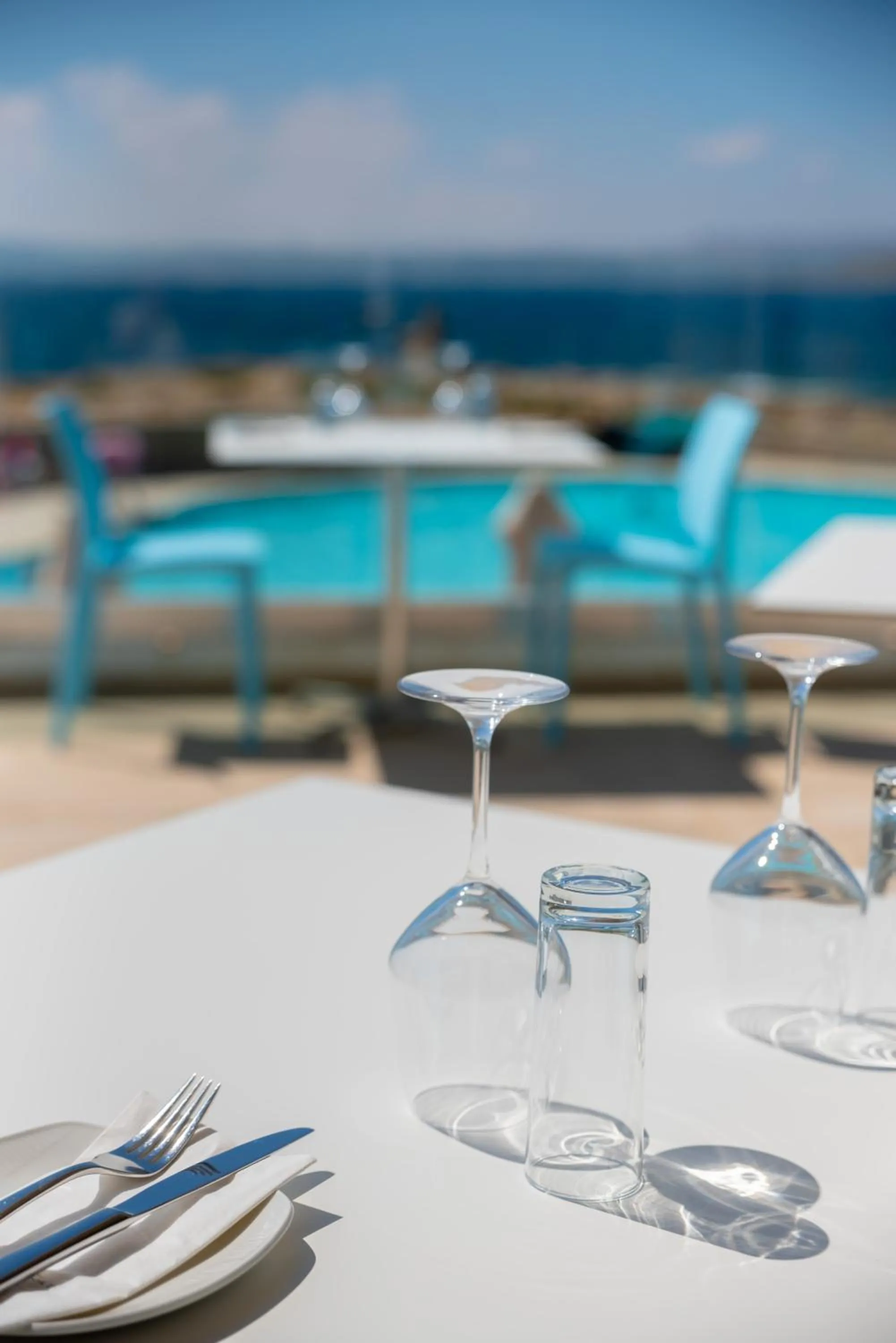 Dining area in Ramla Bay Resort