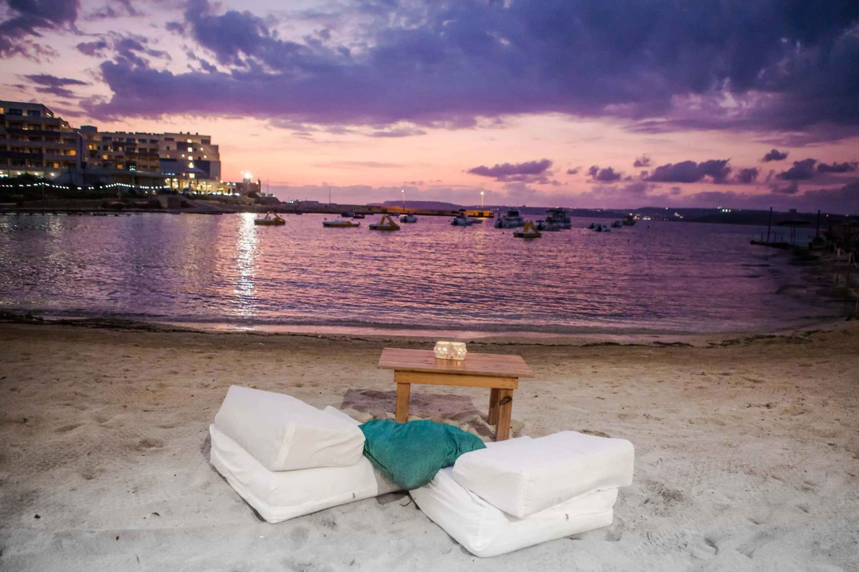 Beach in Ramla Bay Resort