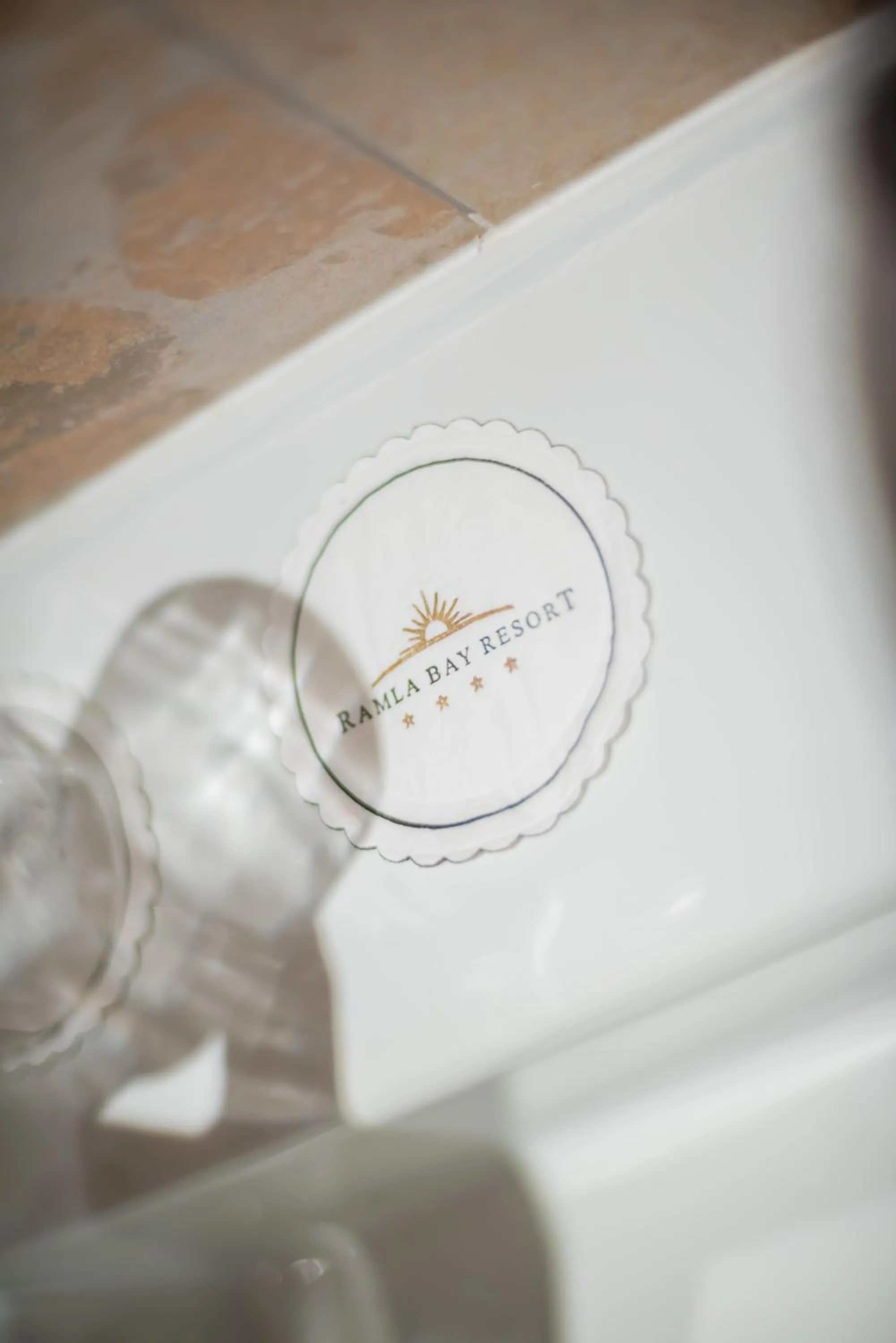 Toilet in Ramla Bay Resort