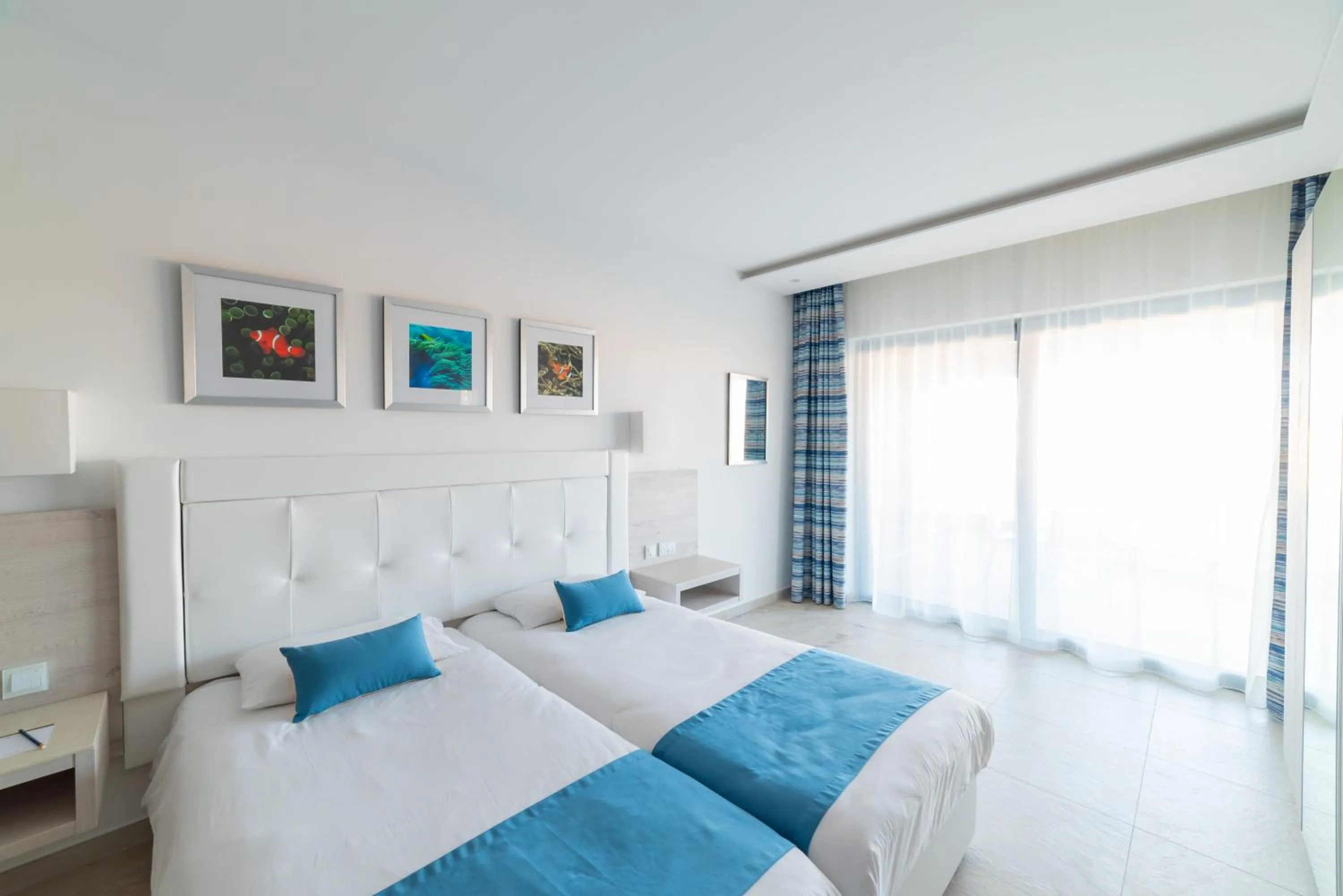 Bed in Ramla Bay Resort