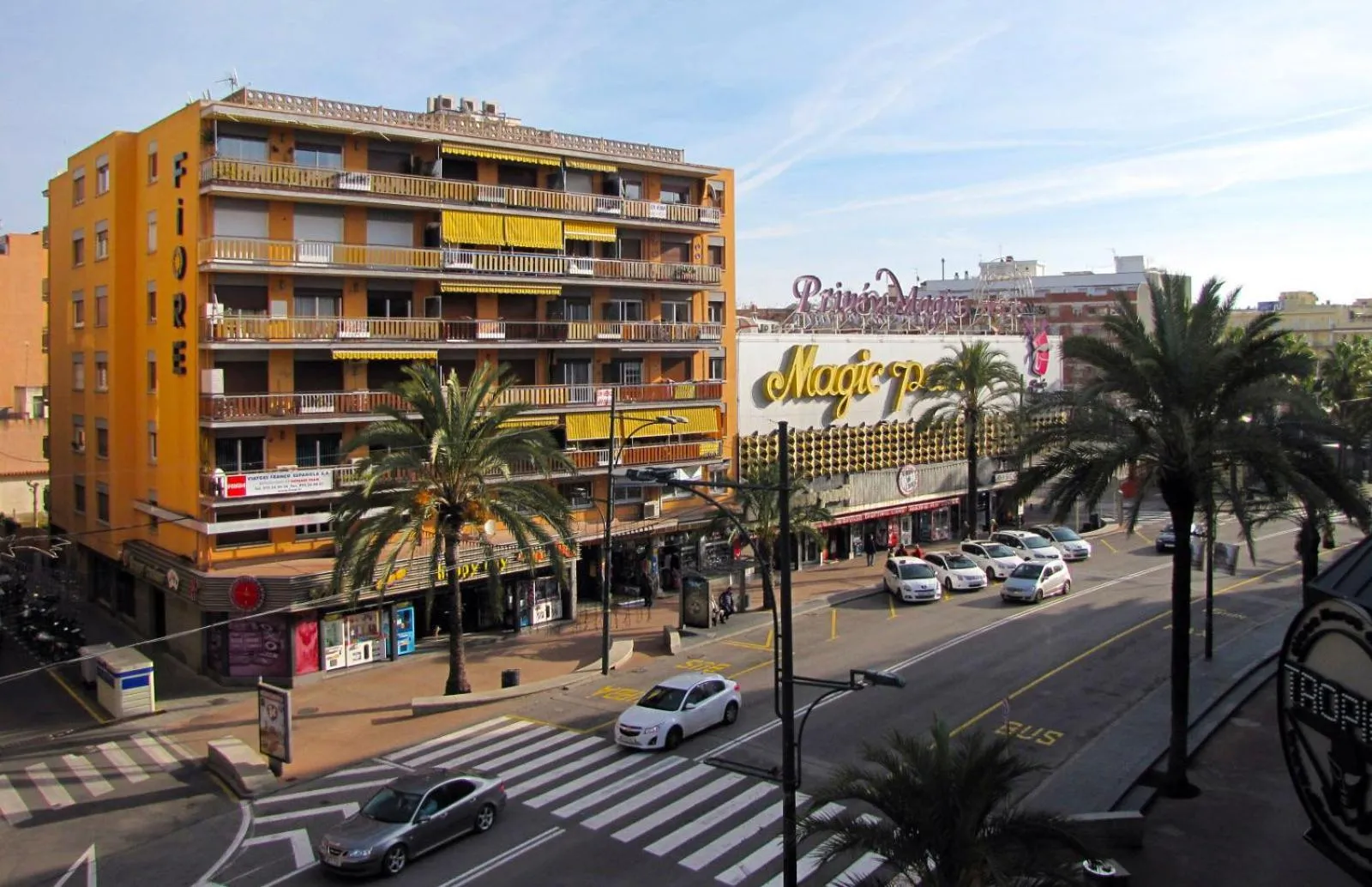 Street view in Apartments Lloret Sun