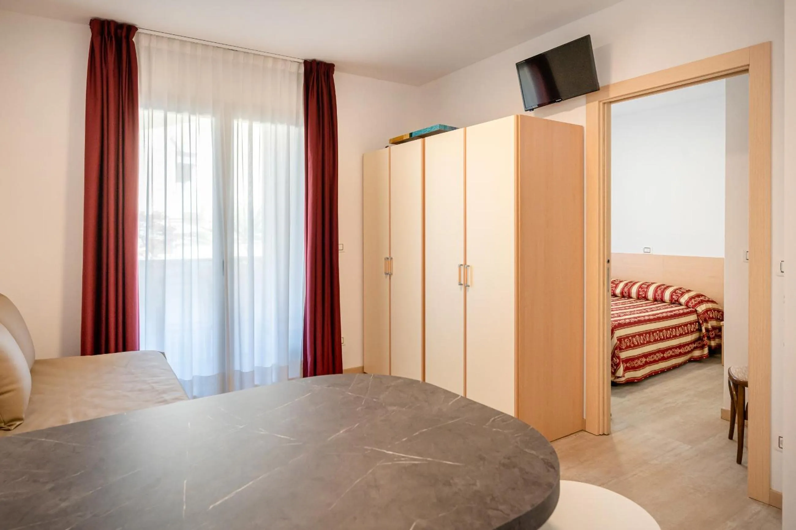 Bed in Hotel Palladio