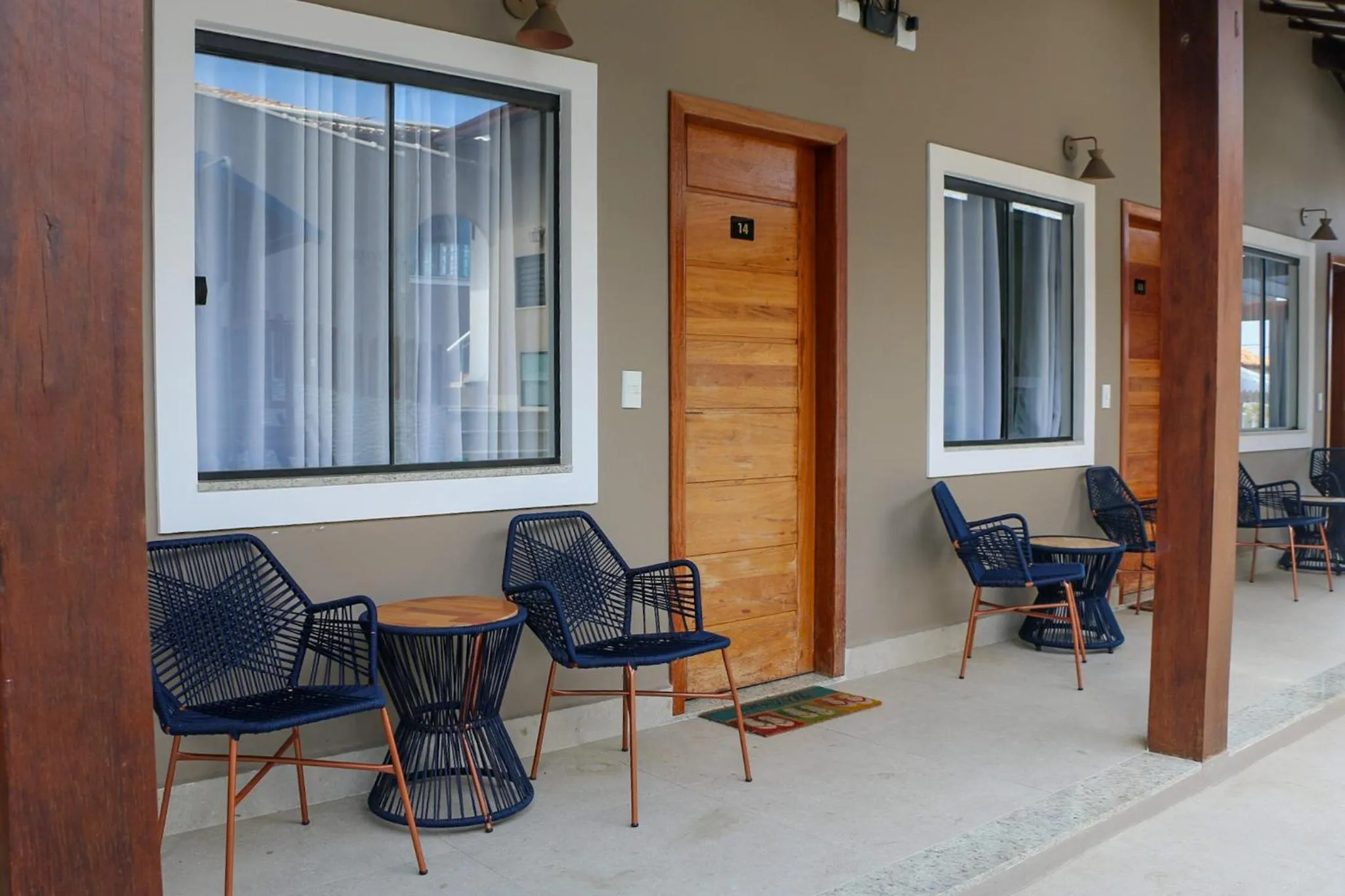 Patio in Pousada CafeMar Búzios