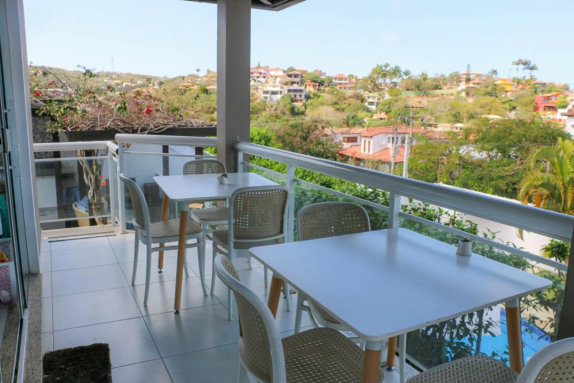 Balcony/Terrace in Pousada CafeMar Búzios