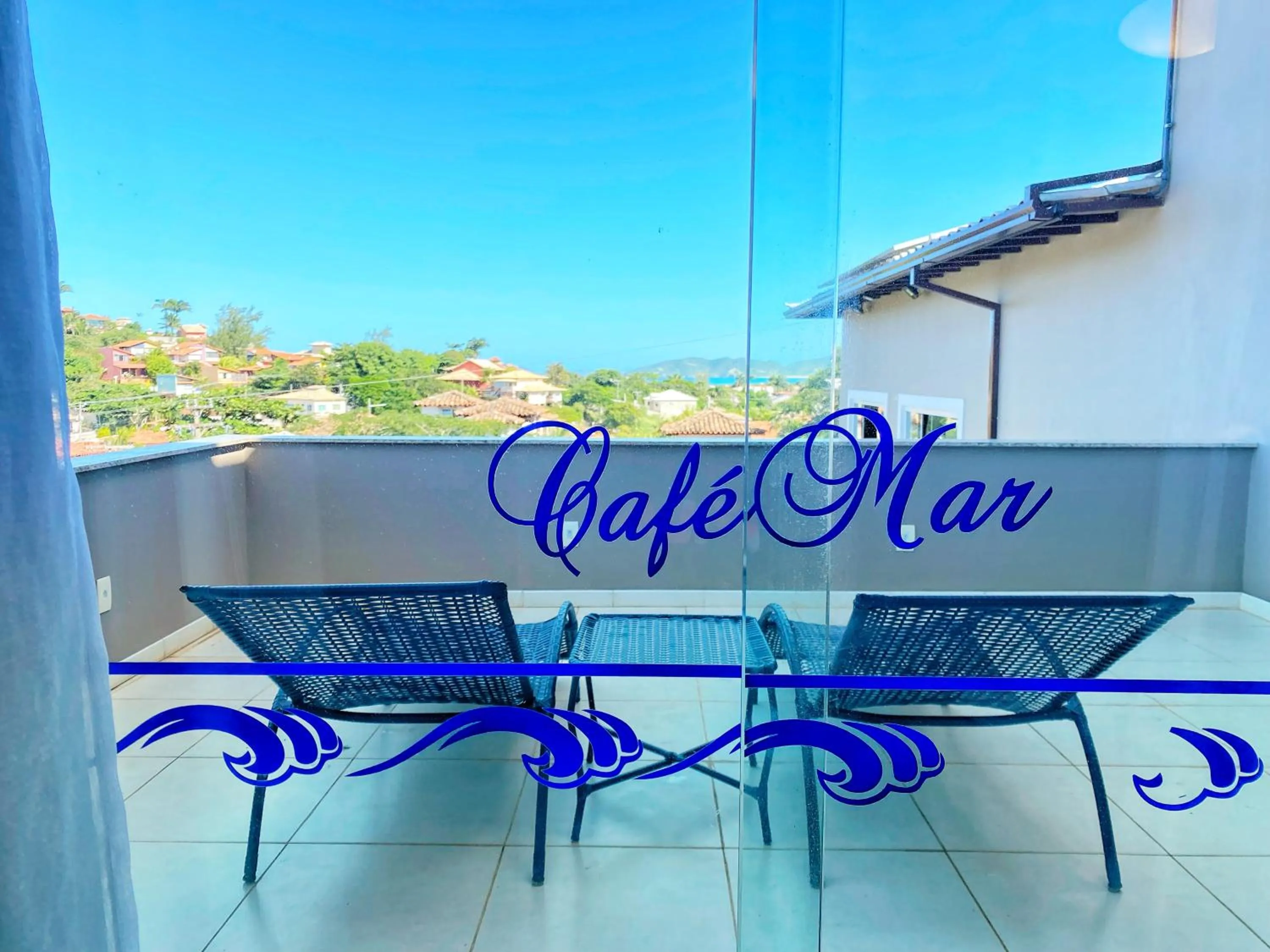 Balcony/Terrace in Pousada CafeMar Búzios