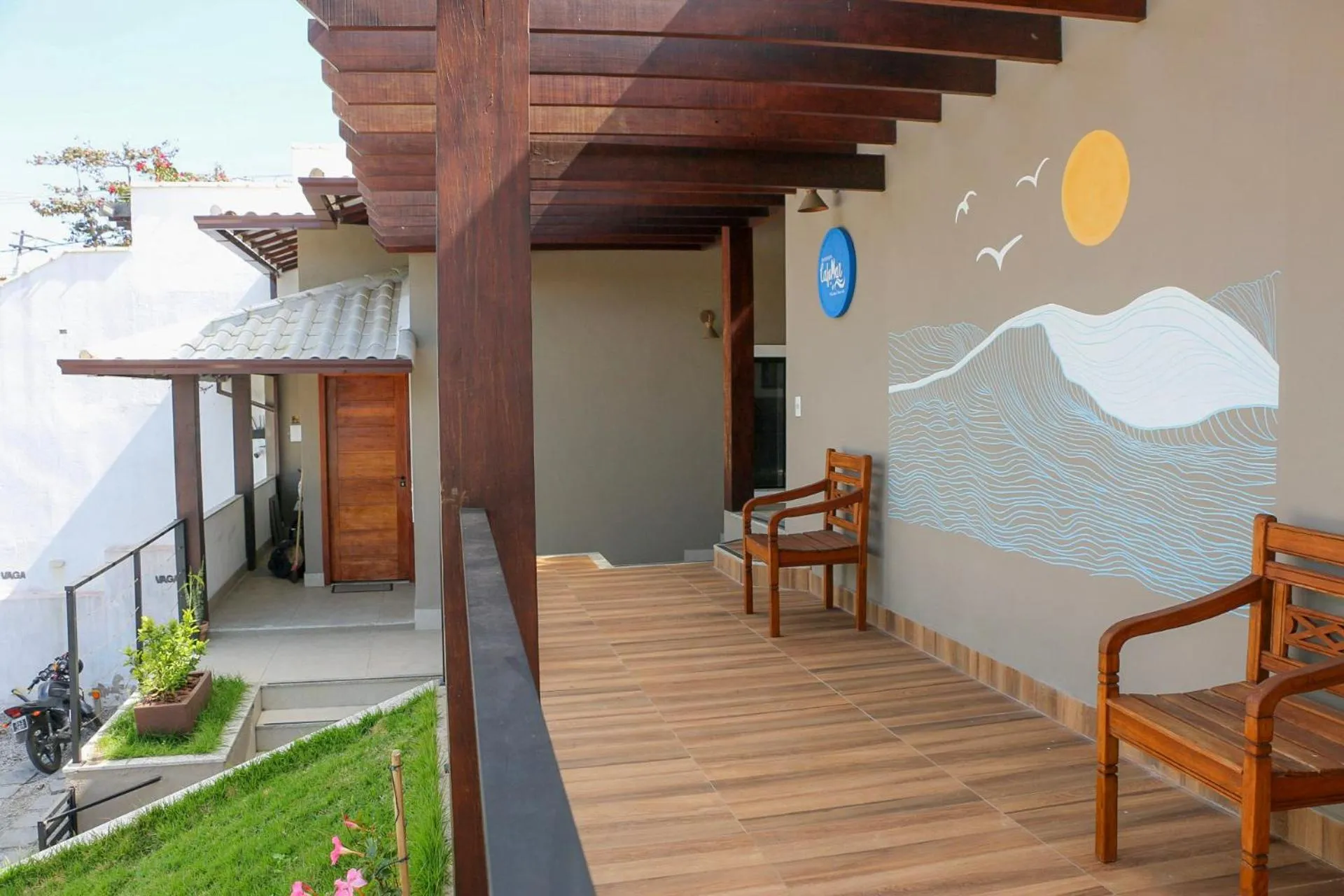 Property building in Pousada CafeMar Búzios