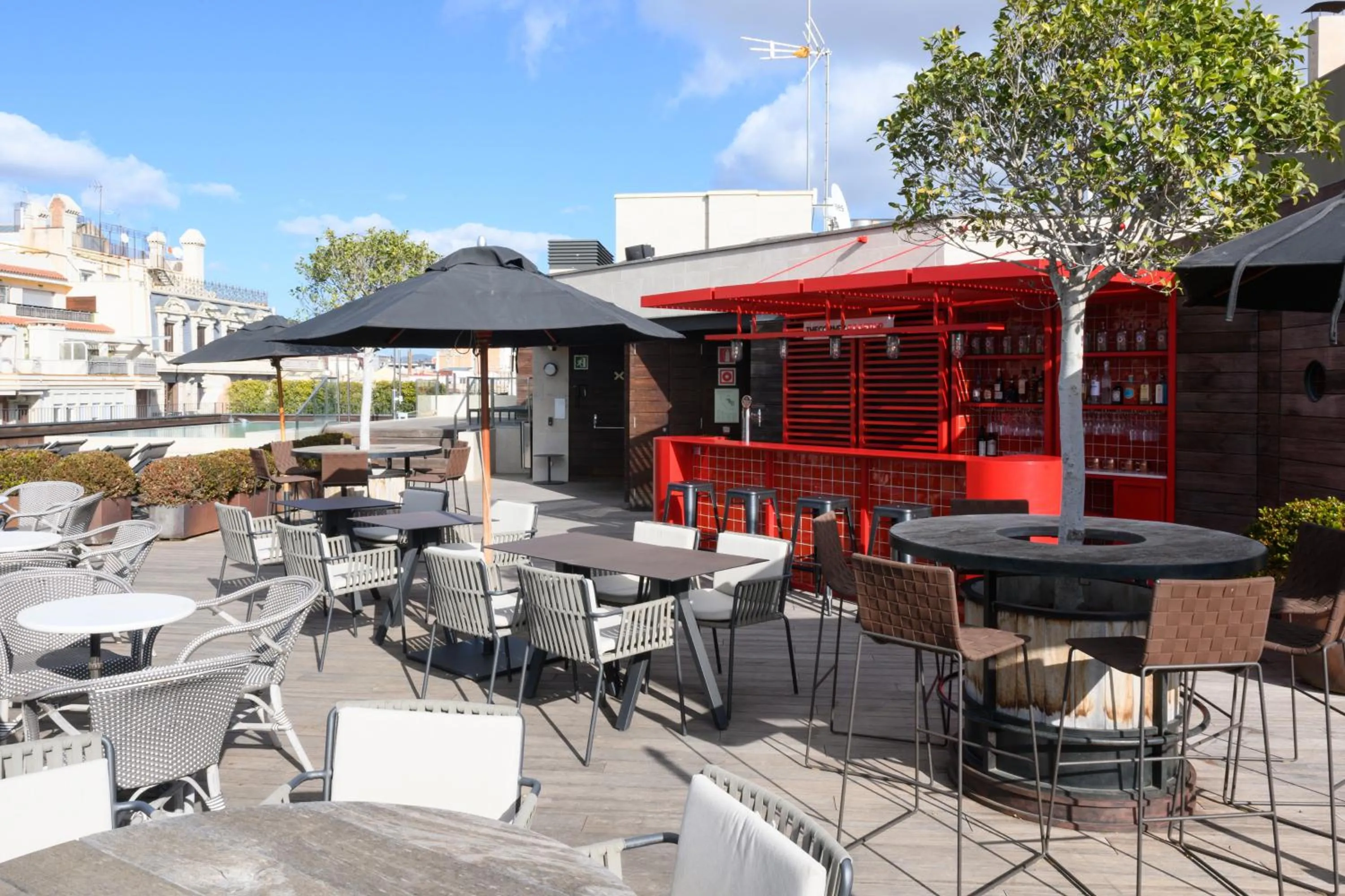 Balcony/Terrace in The Corner Hotel