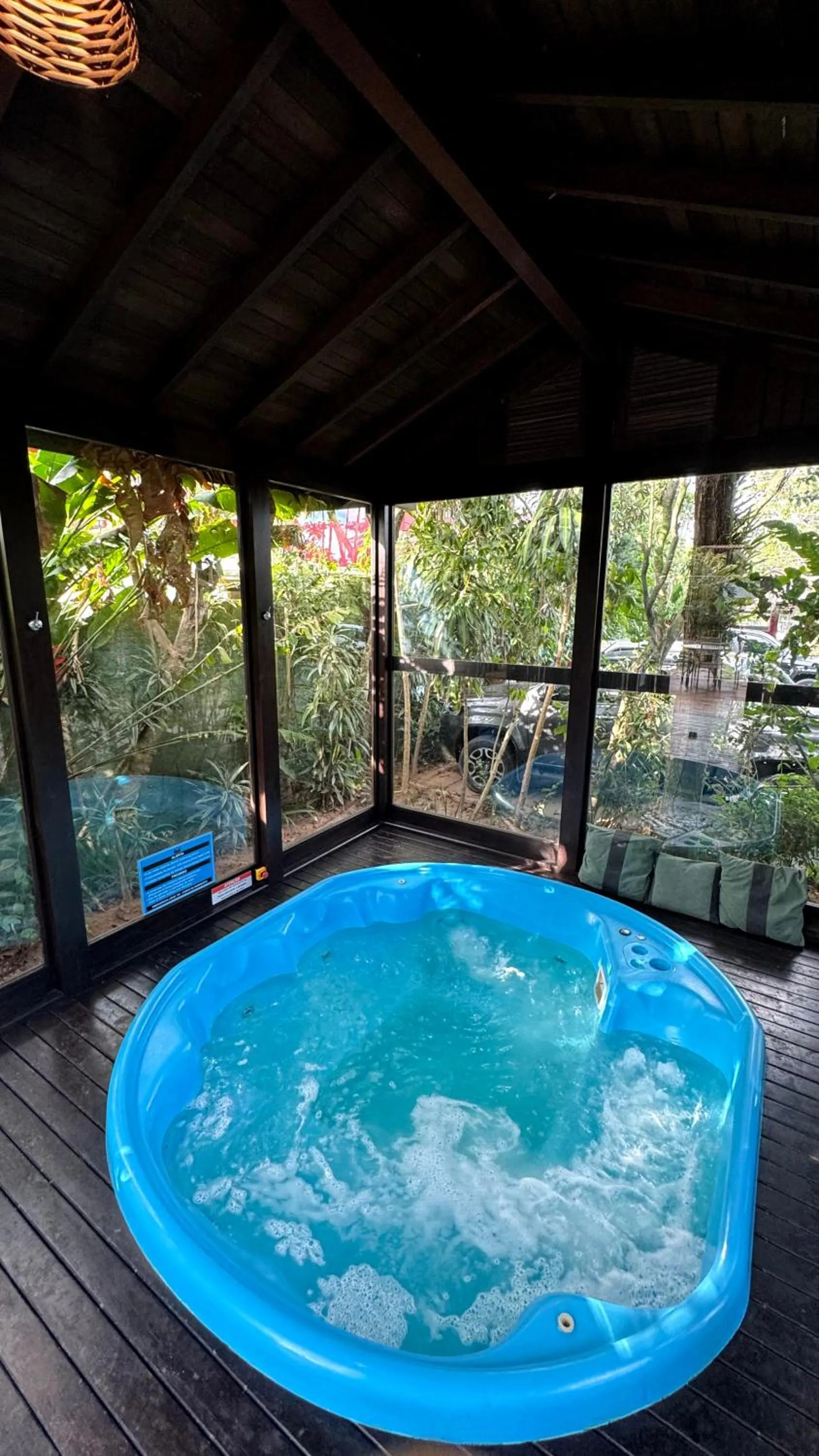 Hot Tub in Hotel Natur Campeche
