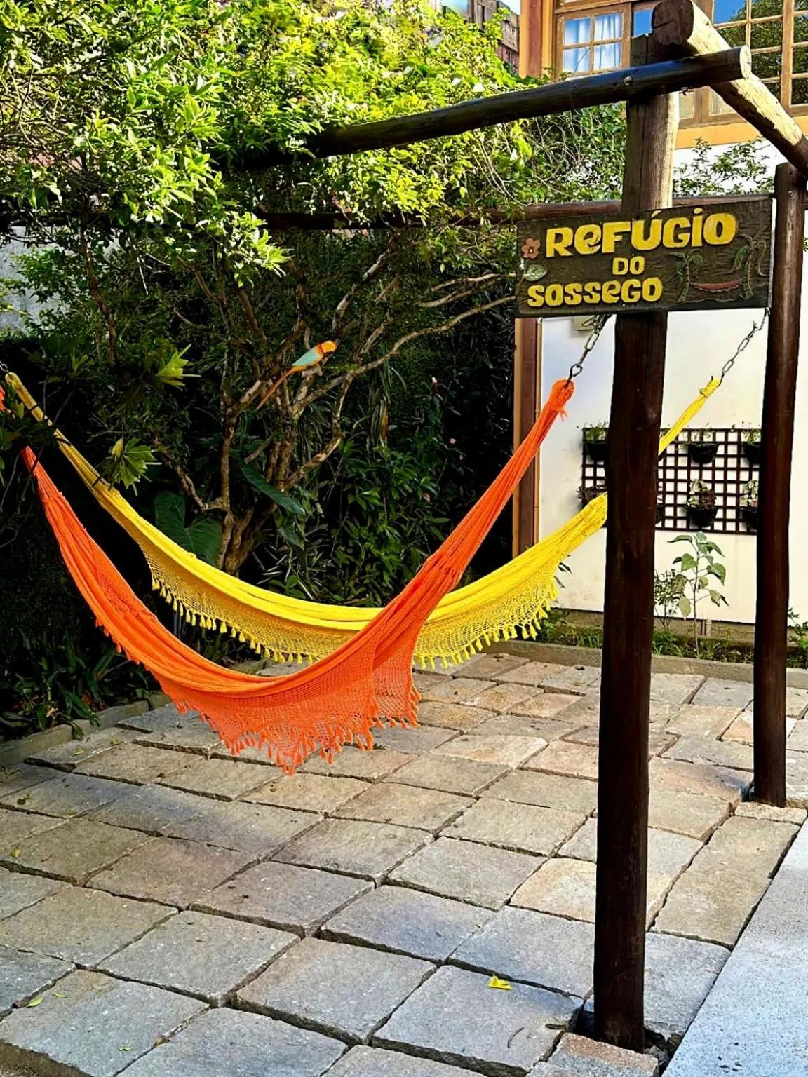 Garden view in Hotel Natur Campeche