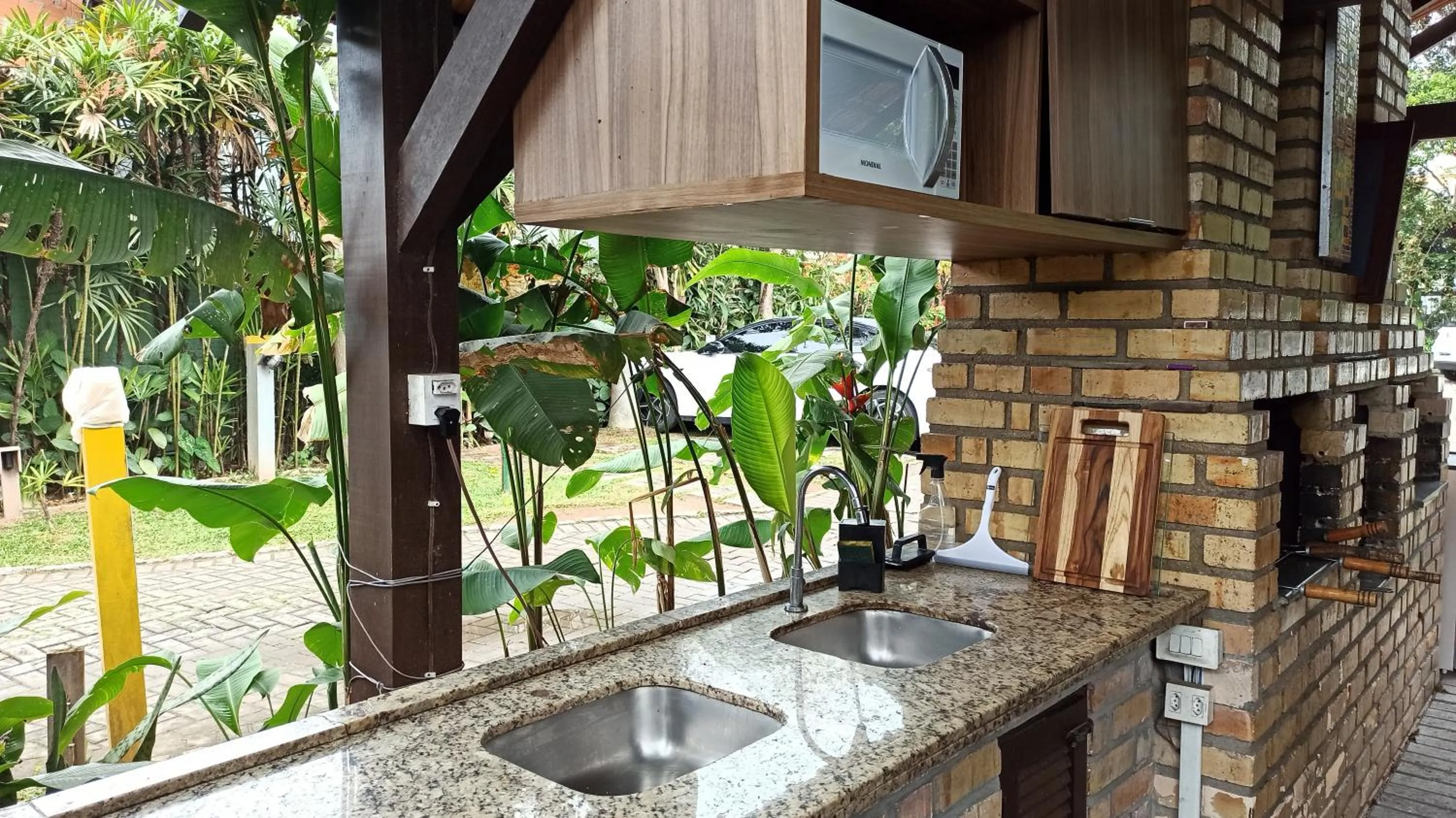 BBQ facilities in Hotel Natur Campeche