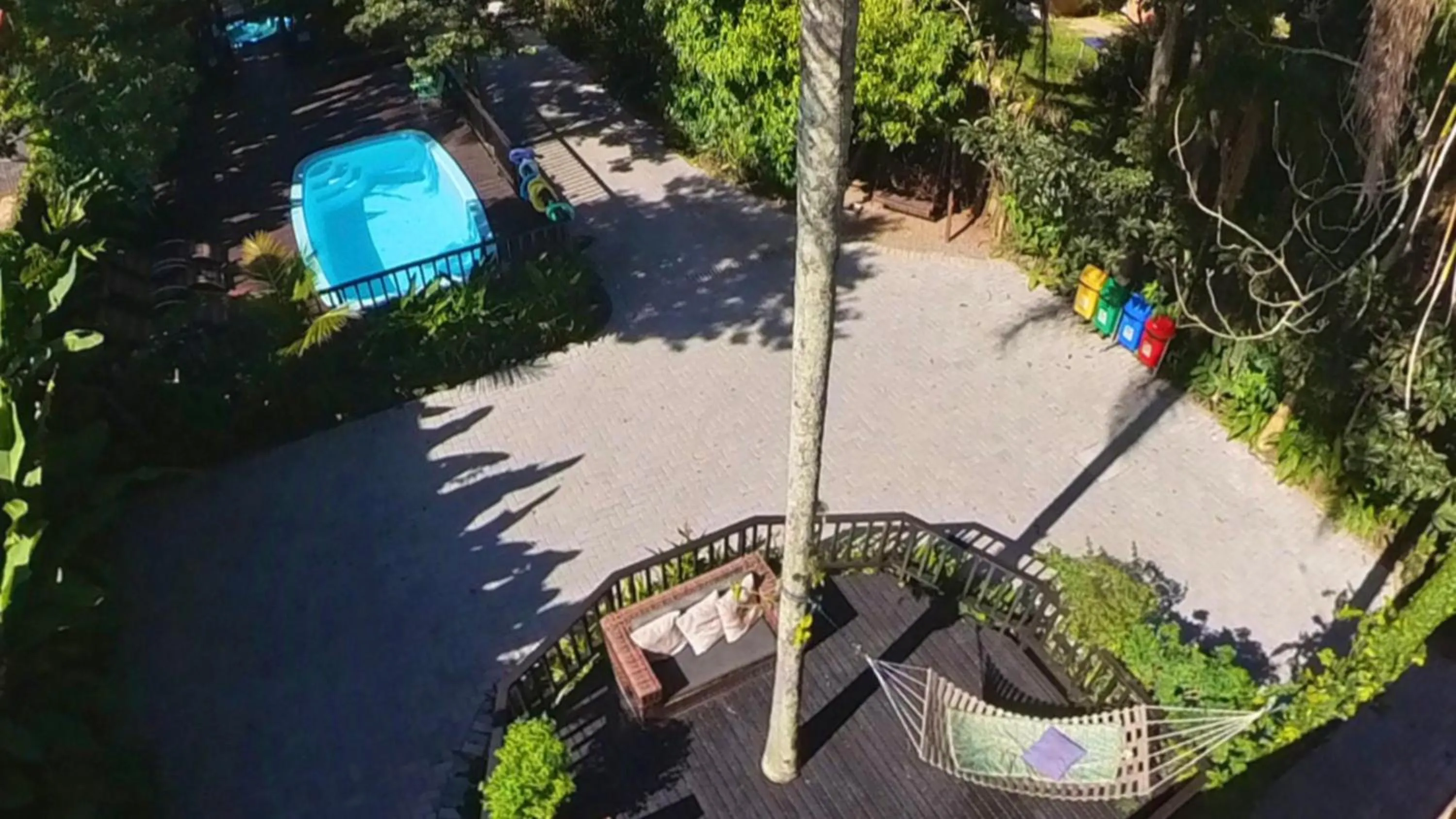 Bird's eye view in Hotel Natur Campeche