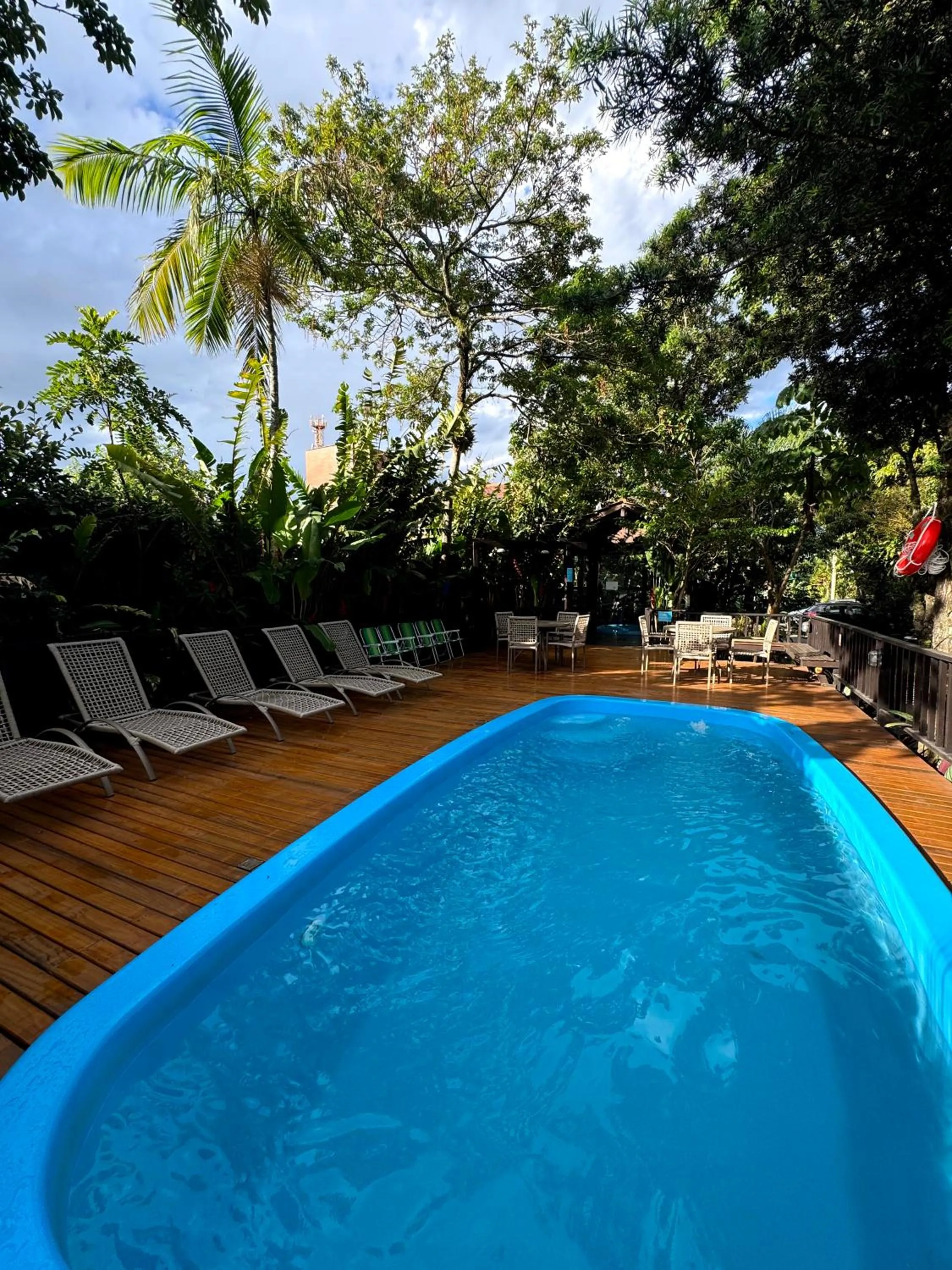 Swimming pool in Hotel Natur Campeche