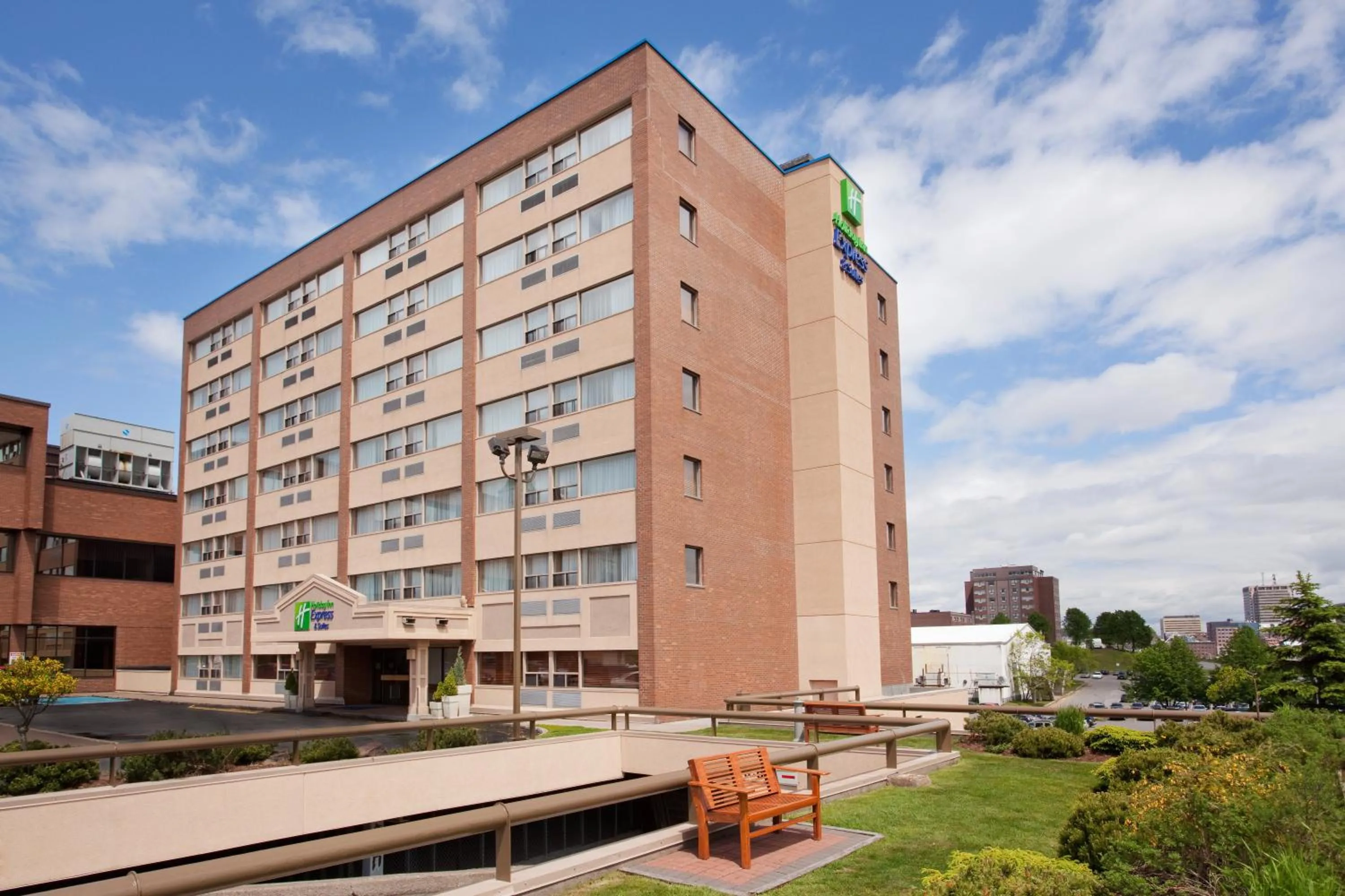 Property building in Holiday Inn Express Hotel & Suites Saint John Harbour Side by IHG