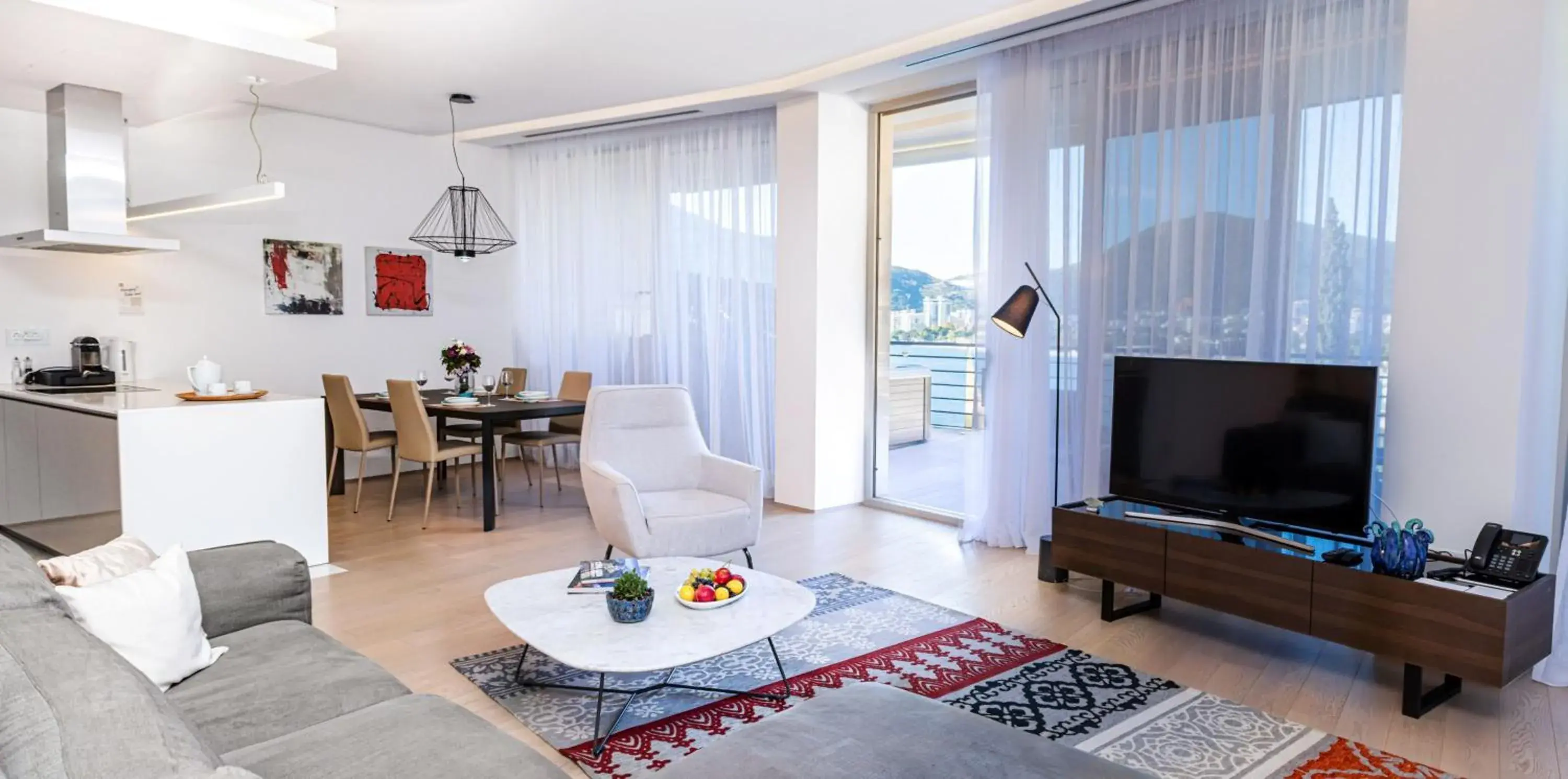 Deluxe Two-Bedroom Apartment with Sea View in Dukley Hotel & Resort Deluxe Two-Bedroom Apartment with Sea View in Dukley Hotel & Resort