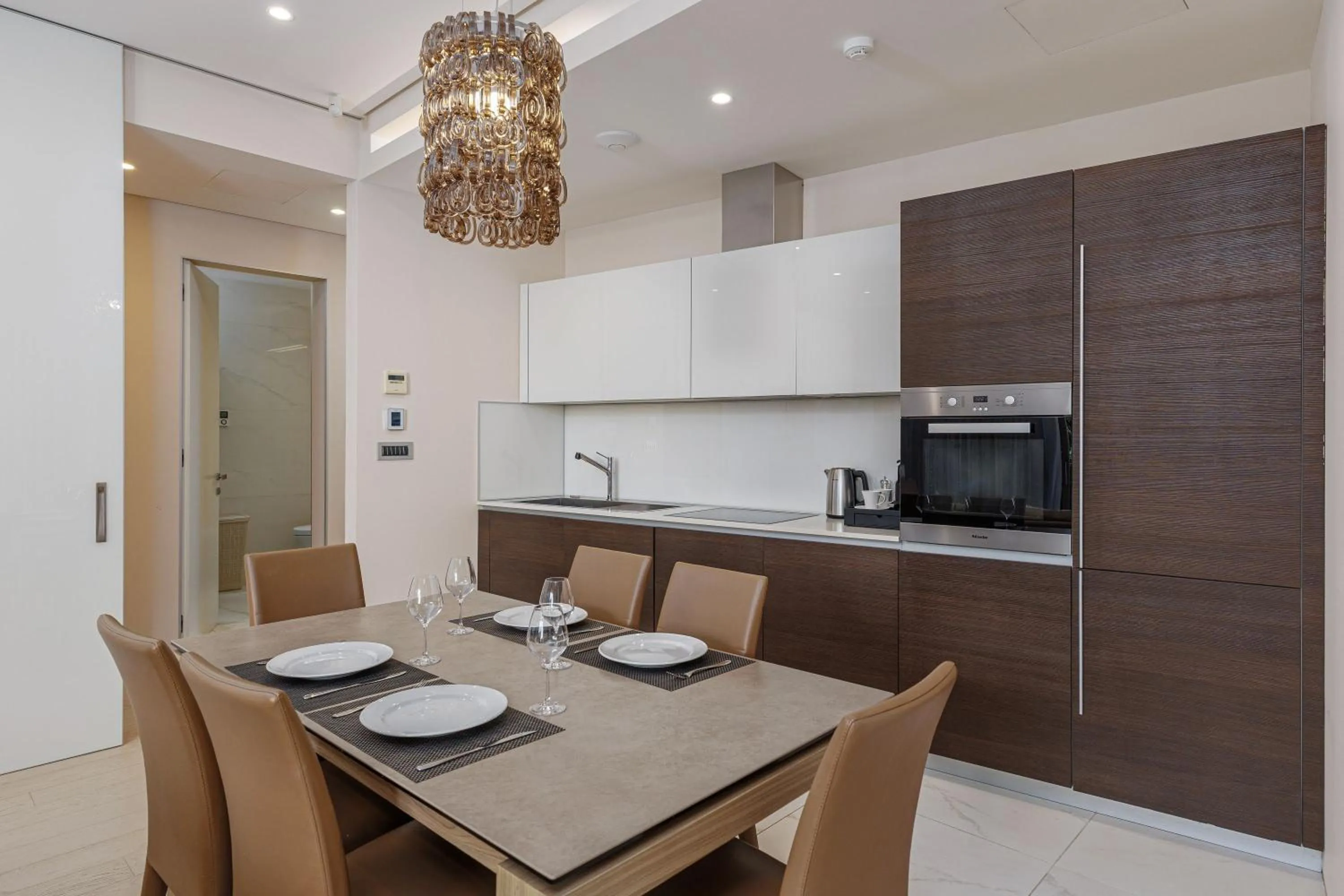 Kitchen or kitchenette in Dukley Hotel & Resort