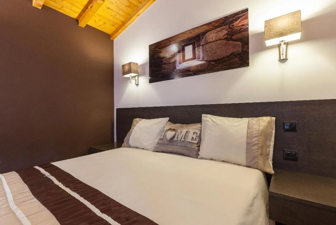 Bed in Casa da Fonte Gerês