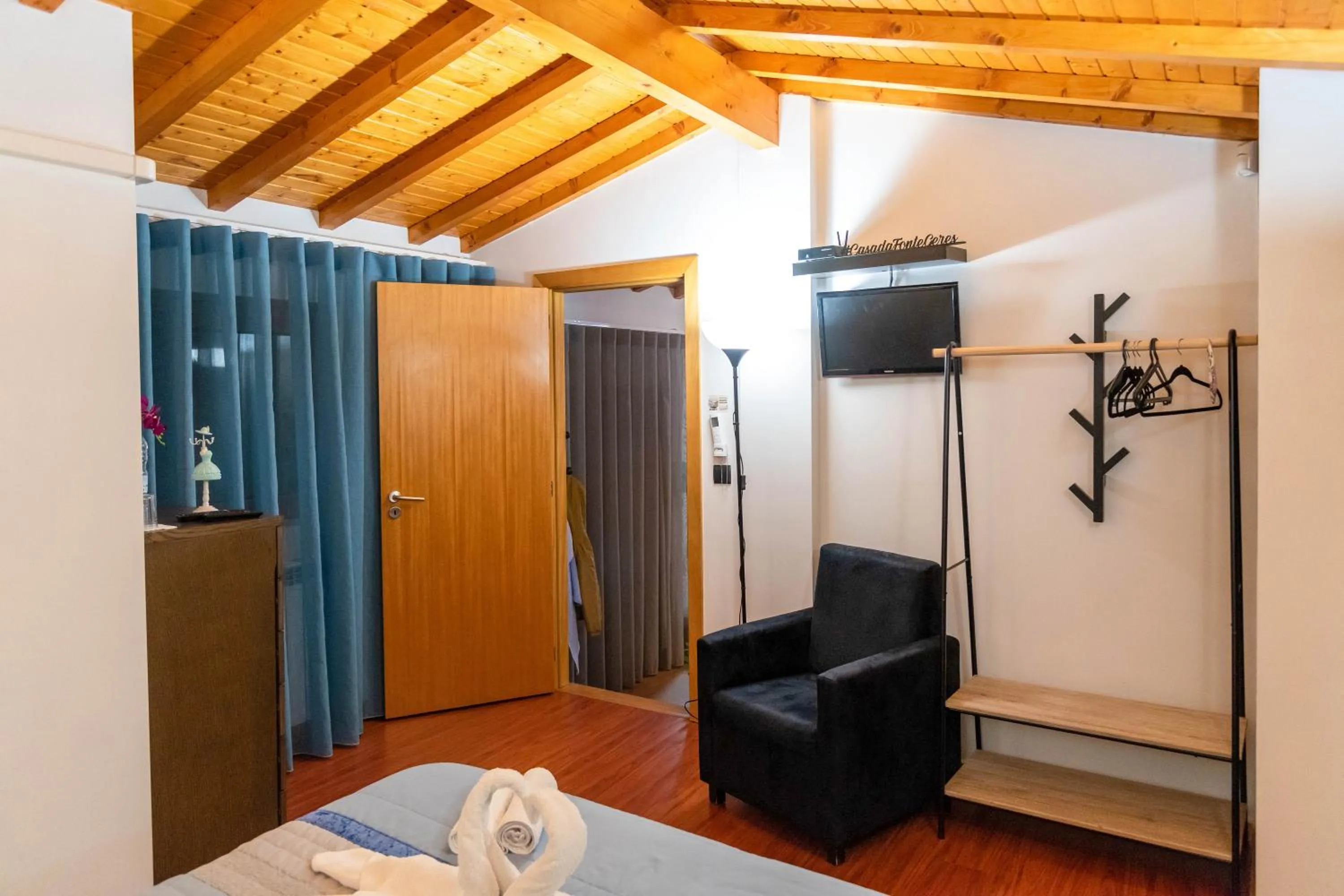 Bed in Casa da Fonte Gerês