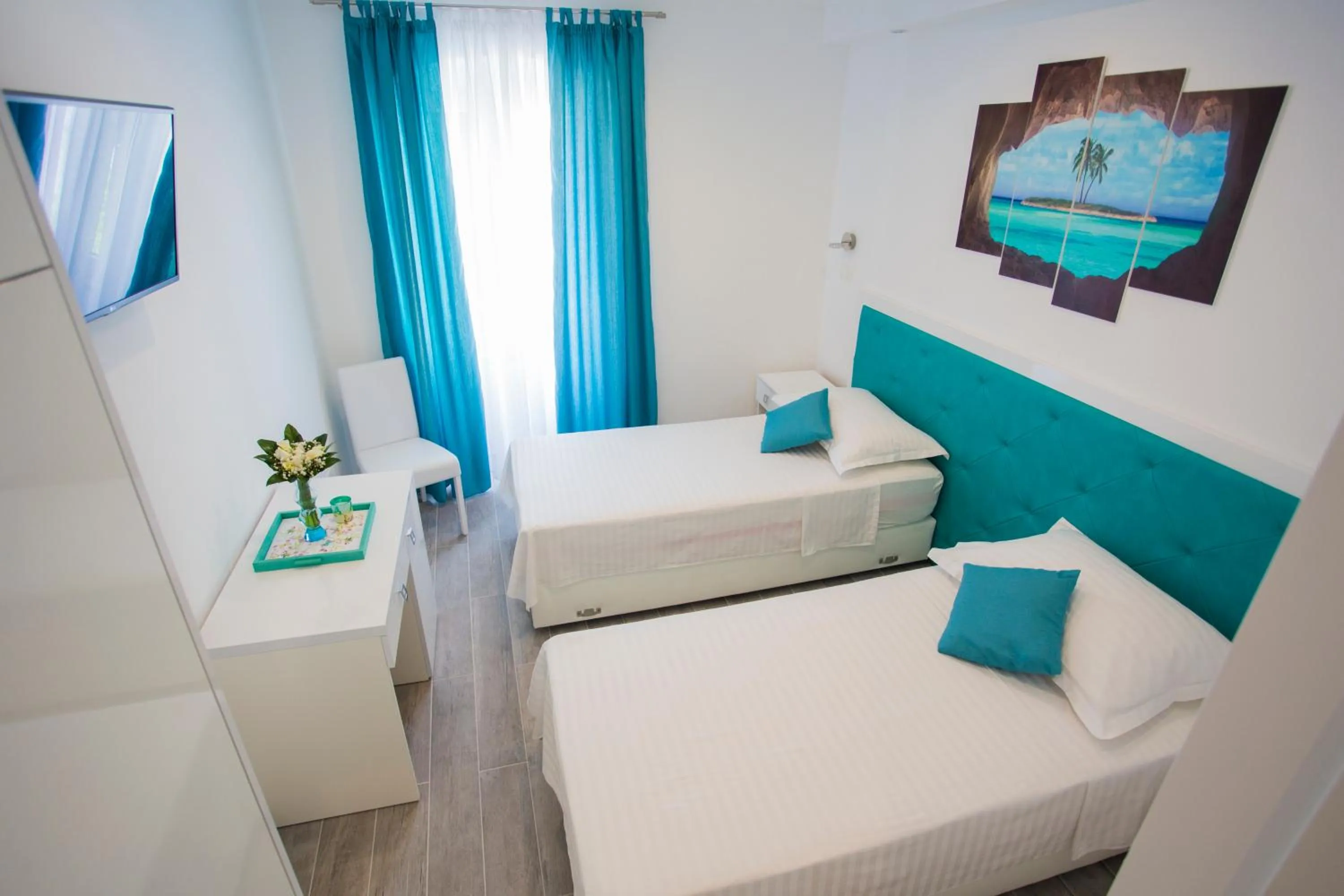 Bed in Nirvana rooms Split