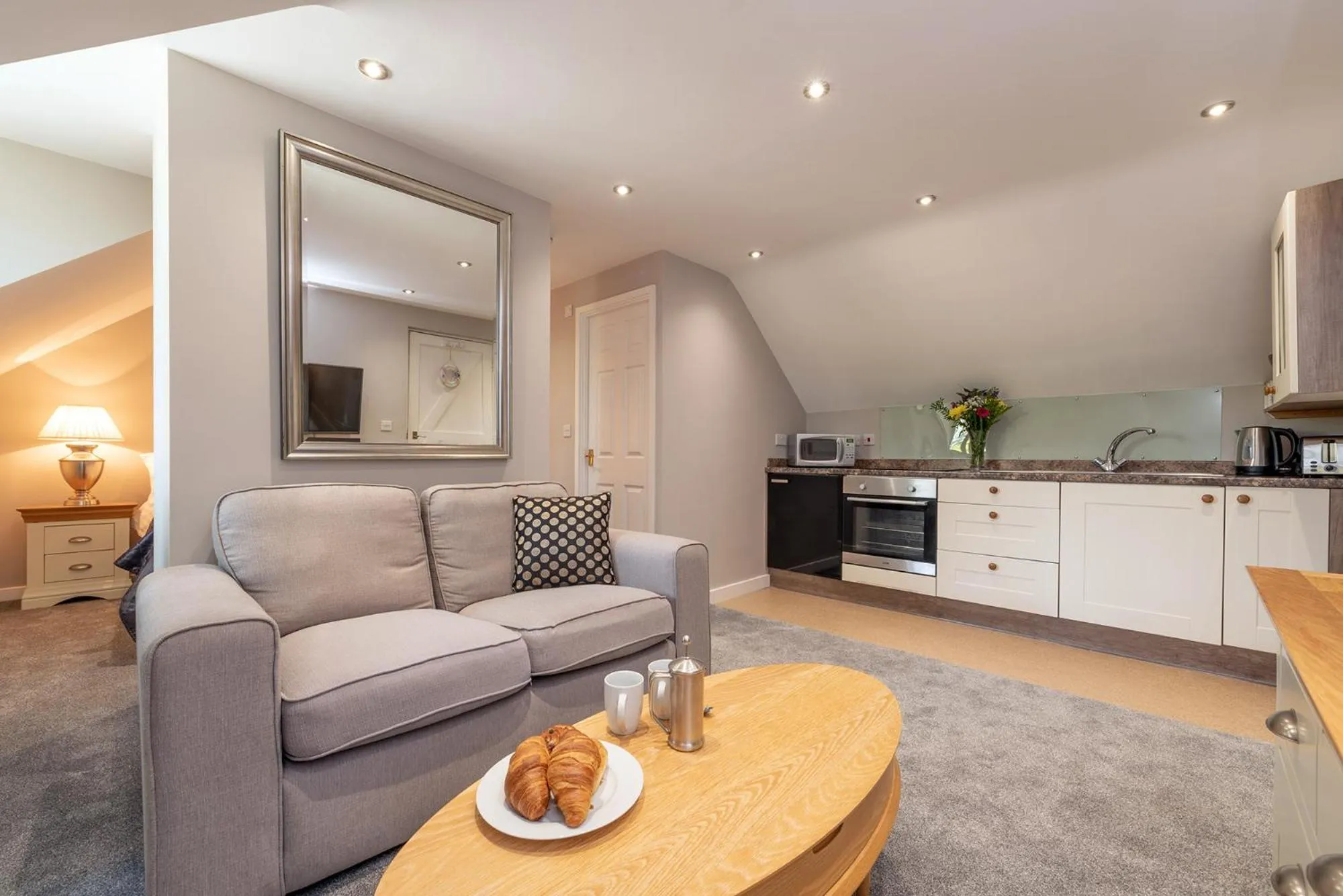 Coffee/tea facilities in Hamble Retreat Studios and Lodge