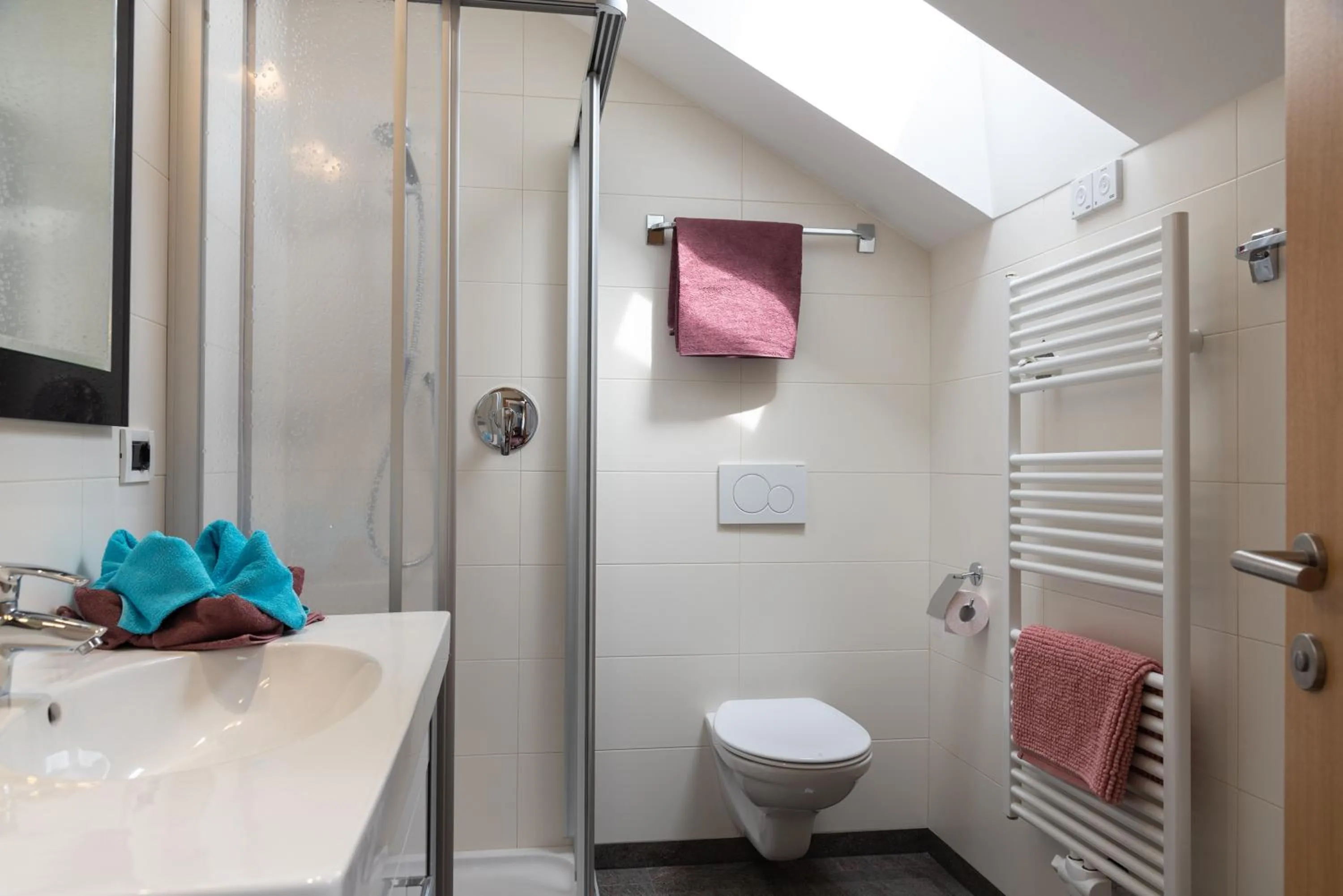 Bathroom in Gästehaus Thaler