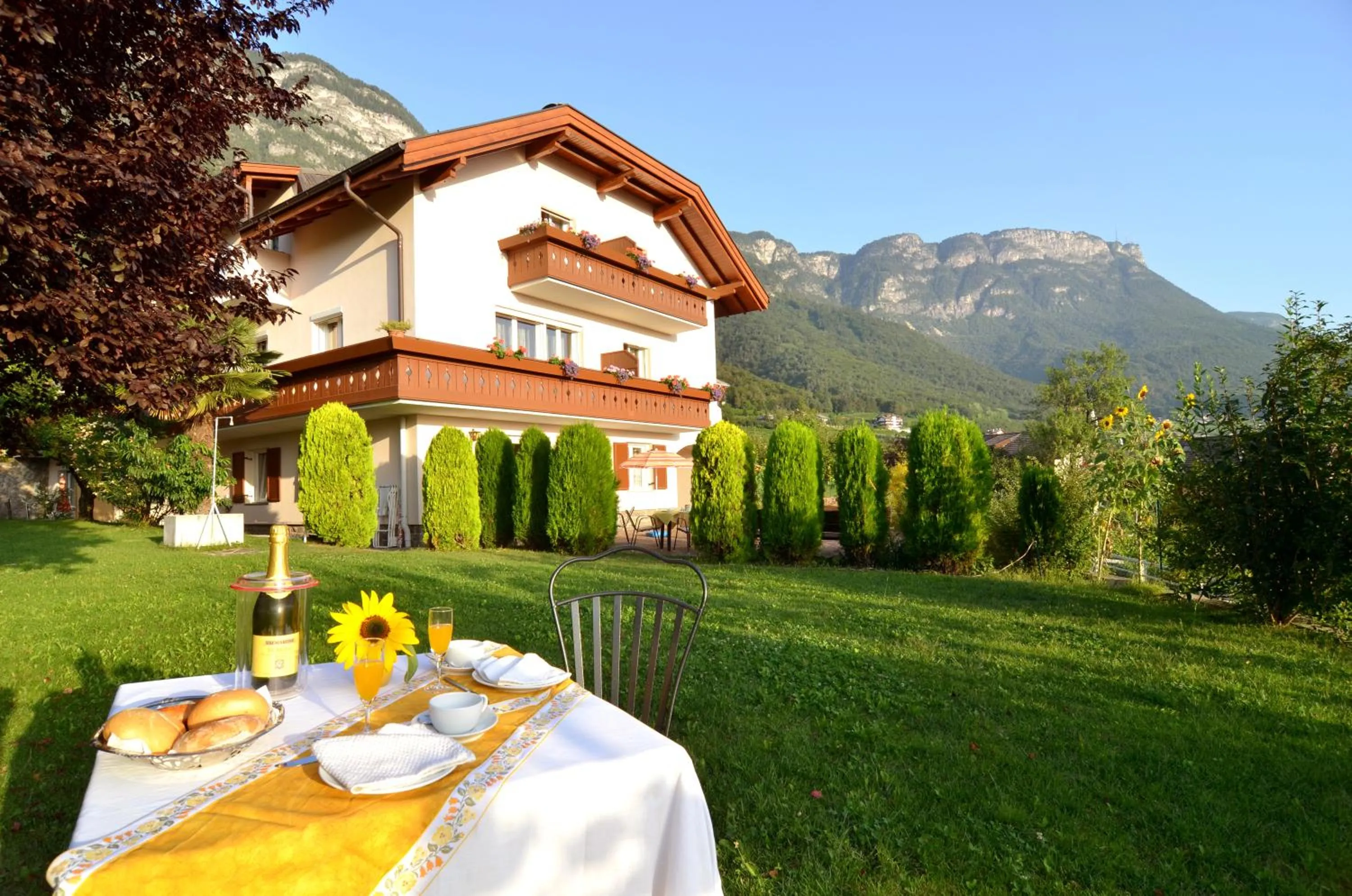 Property building in Gästehaus Thaler