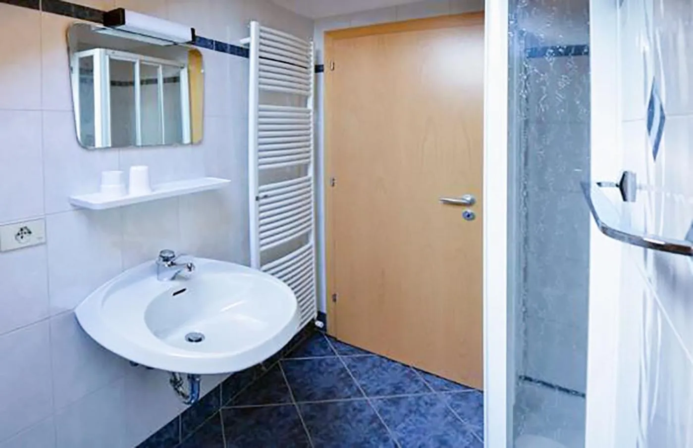 Shower in Gästehaus Thaler