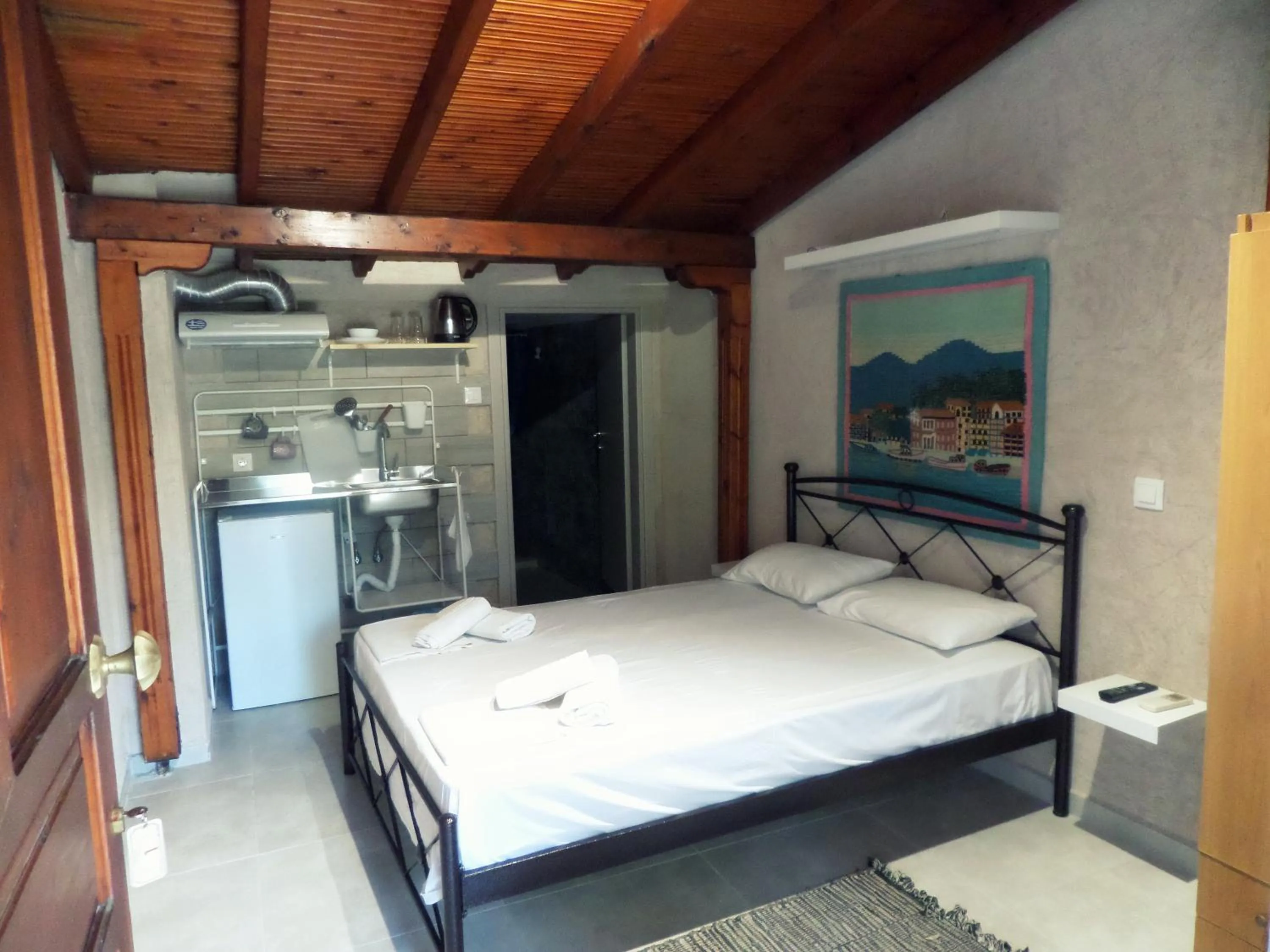 Bedroom, Bed in Artemis Studios & Apartments