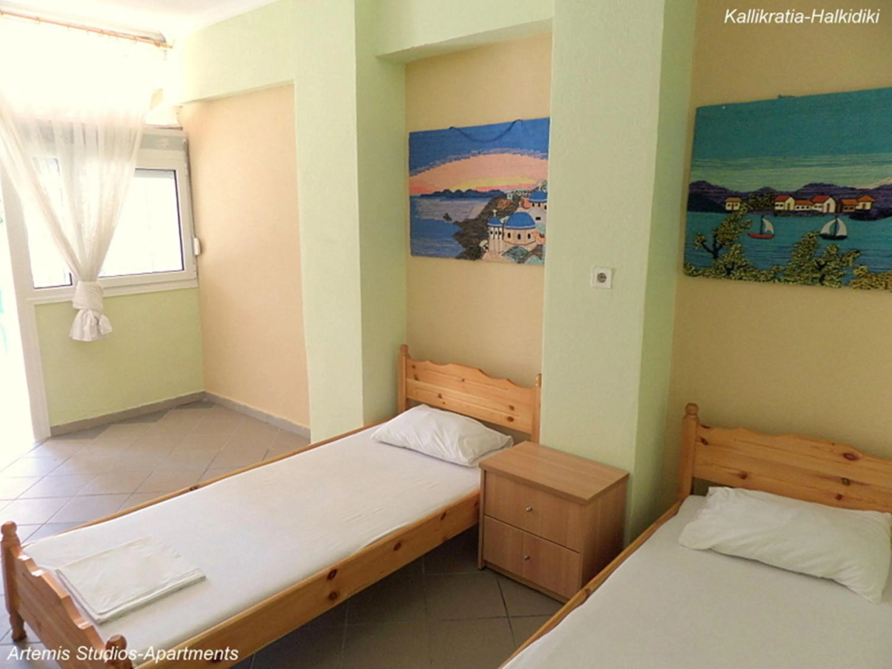 Bedroom, Bed in Artemis Studios & Apartments