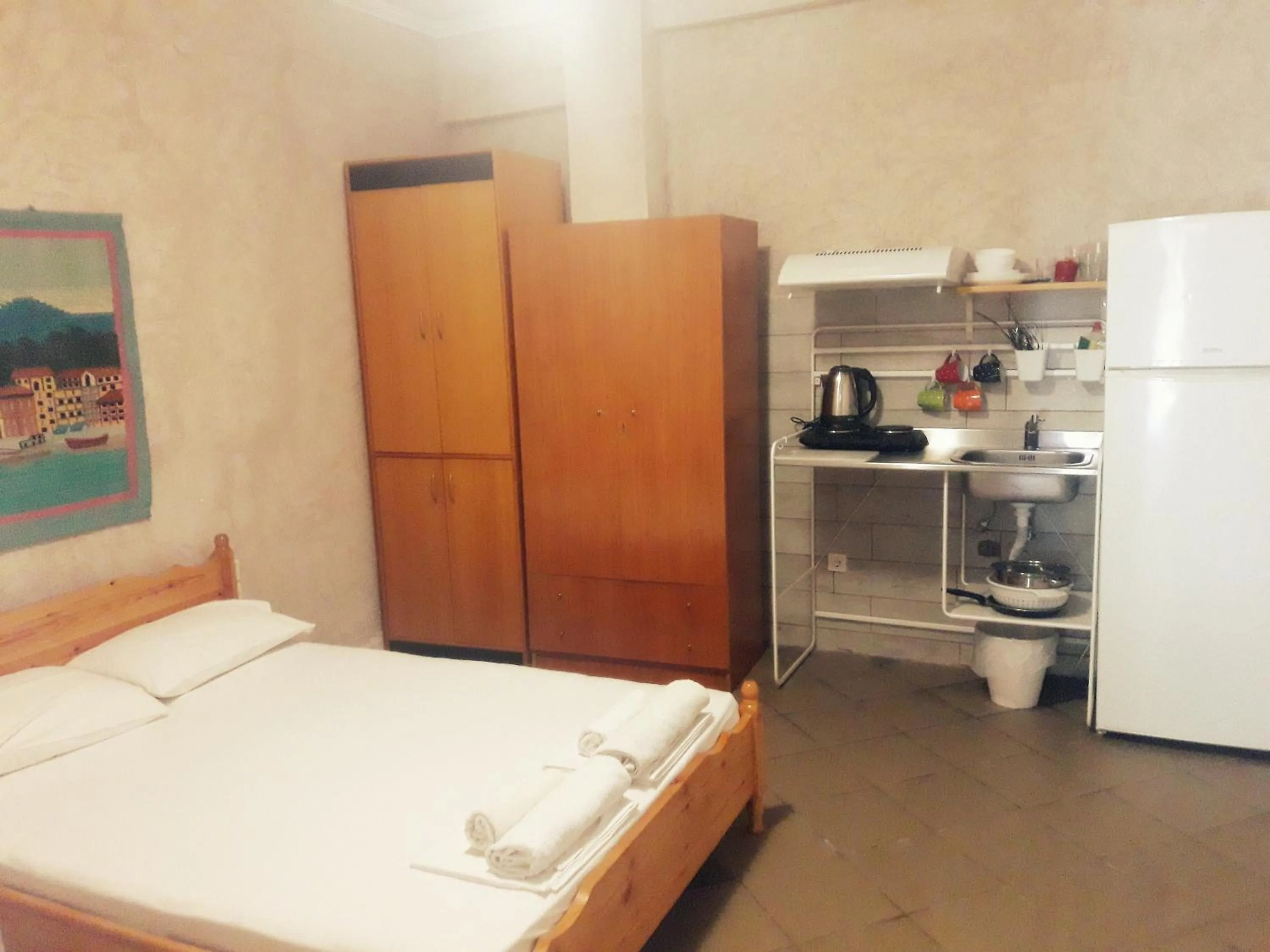 Bedroom, Bed in Artemis Studios & Apartments