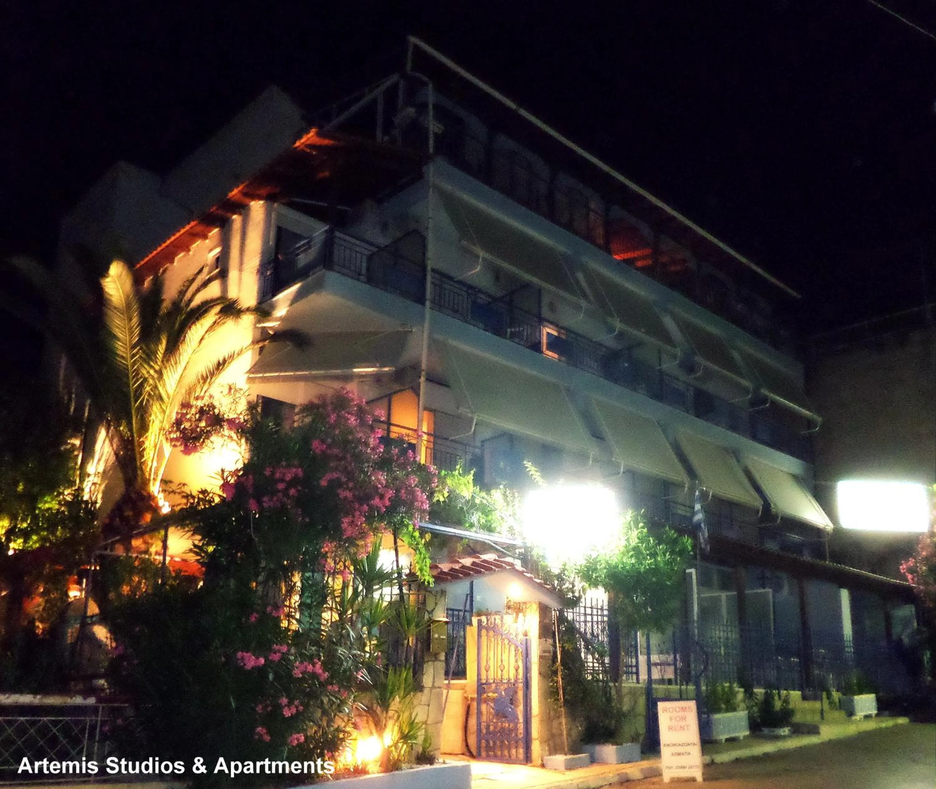 Facade/entrance in Artemis Studios & Apartments
