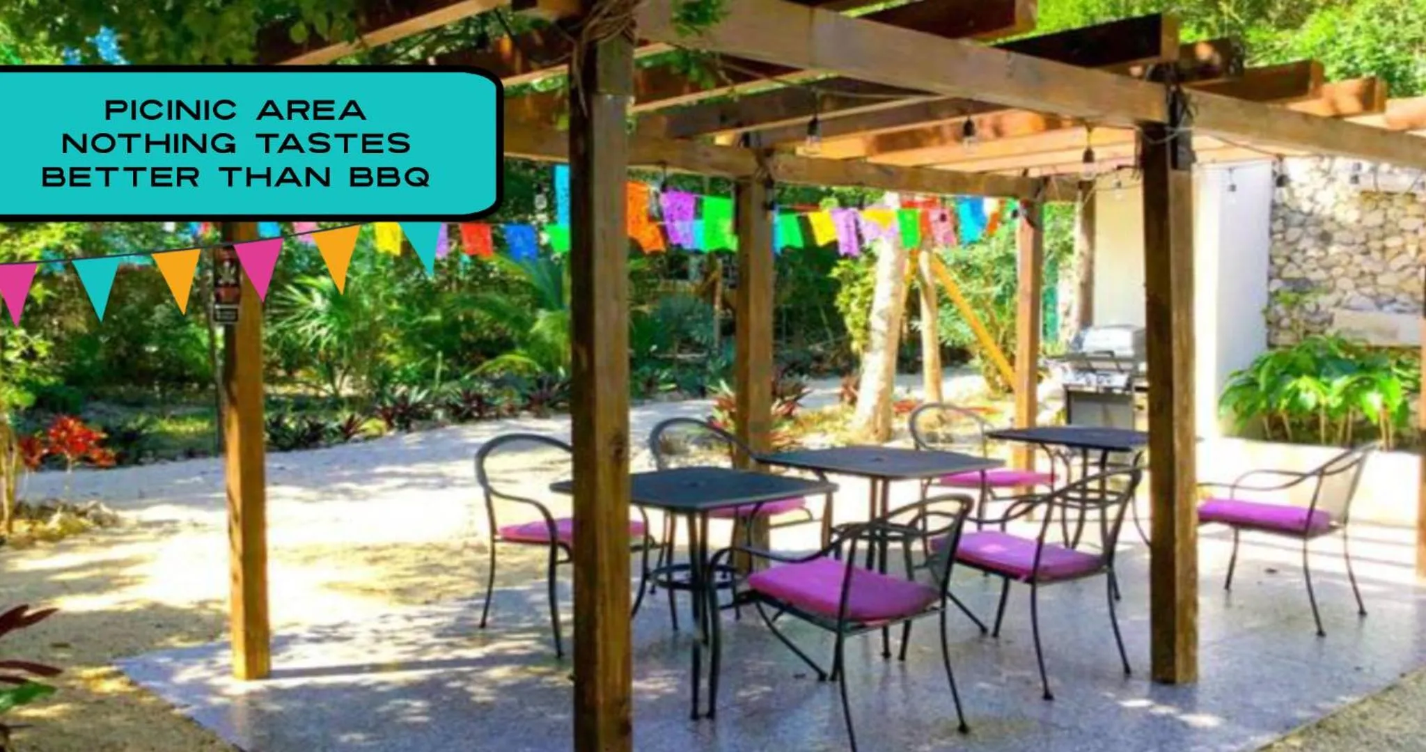 BBQ facilities in CaSa AKUMAL