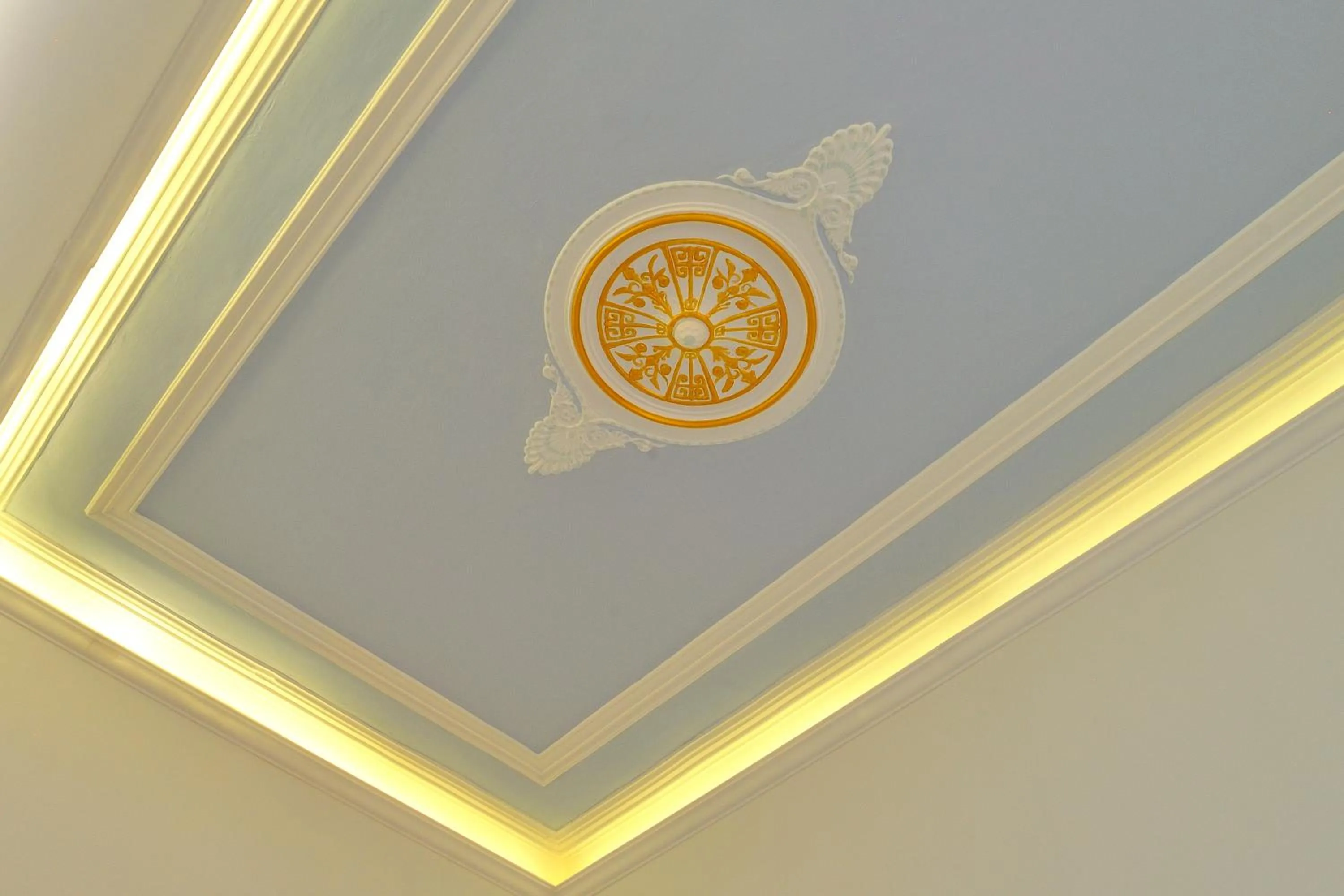 Decorative detail in Hostal Girona