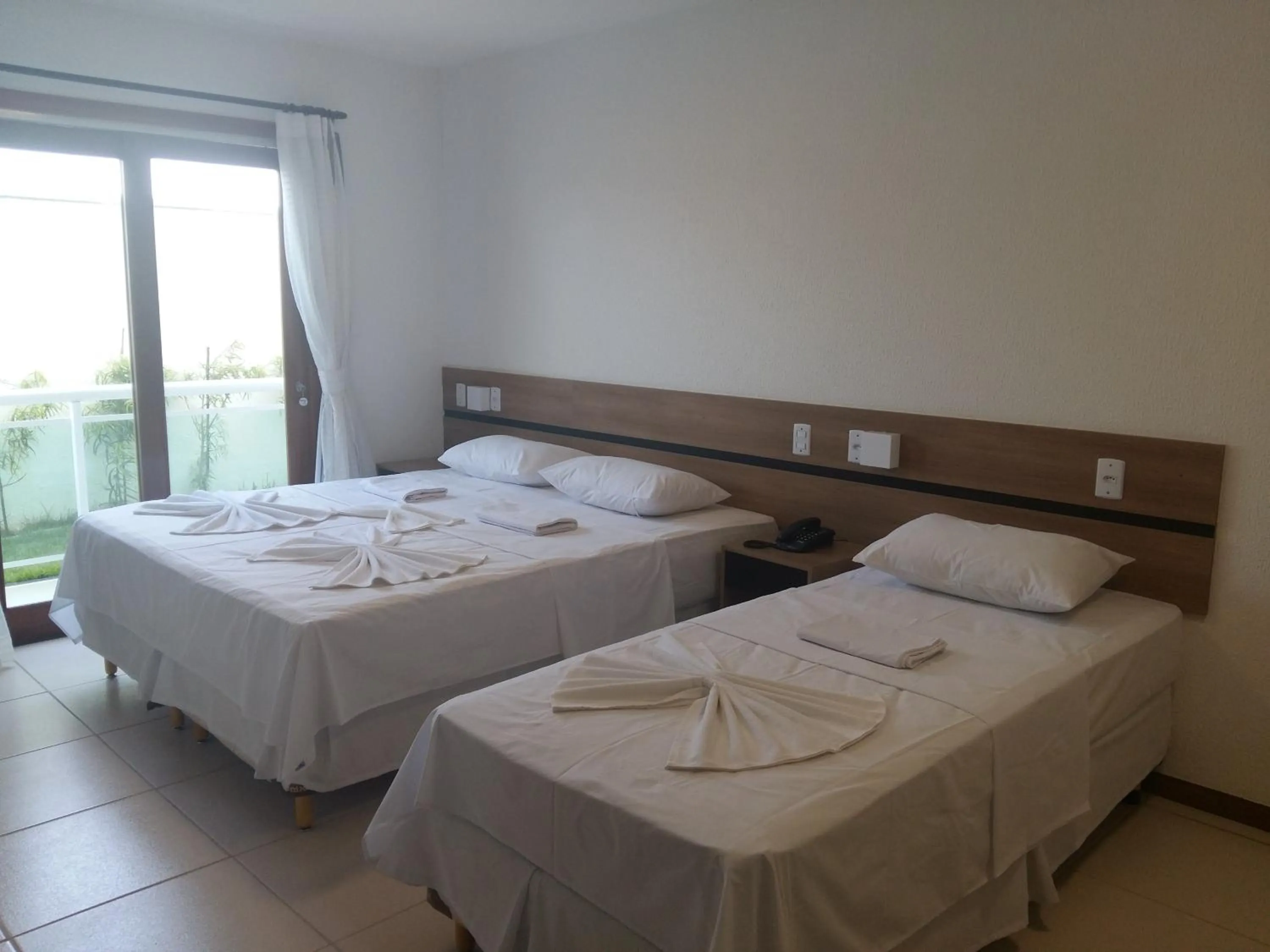 Bed in Pousada Mar Aberto