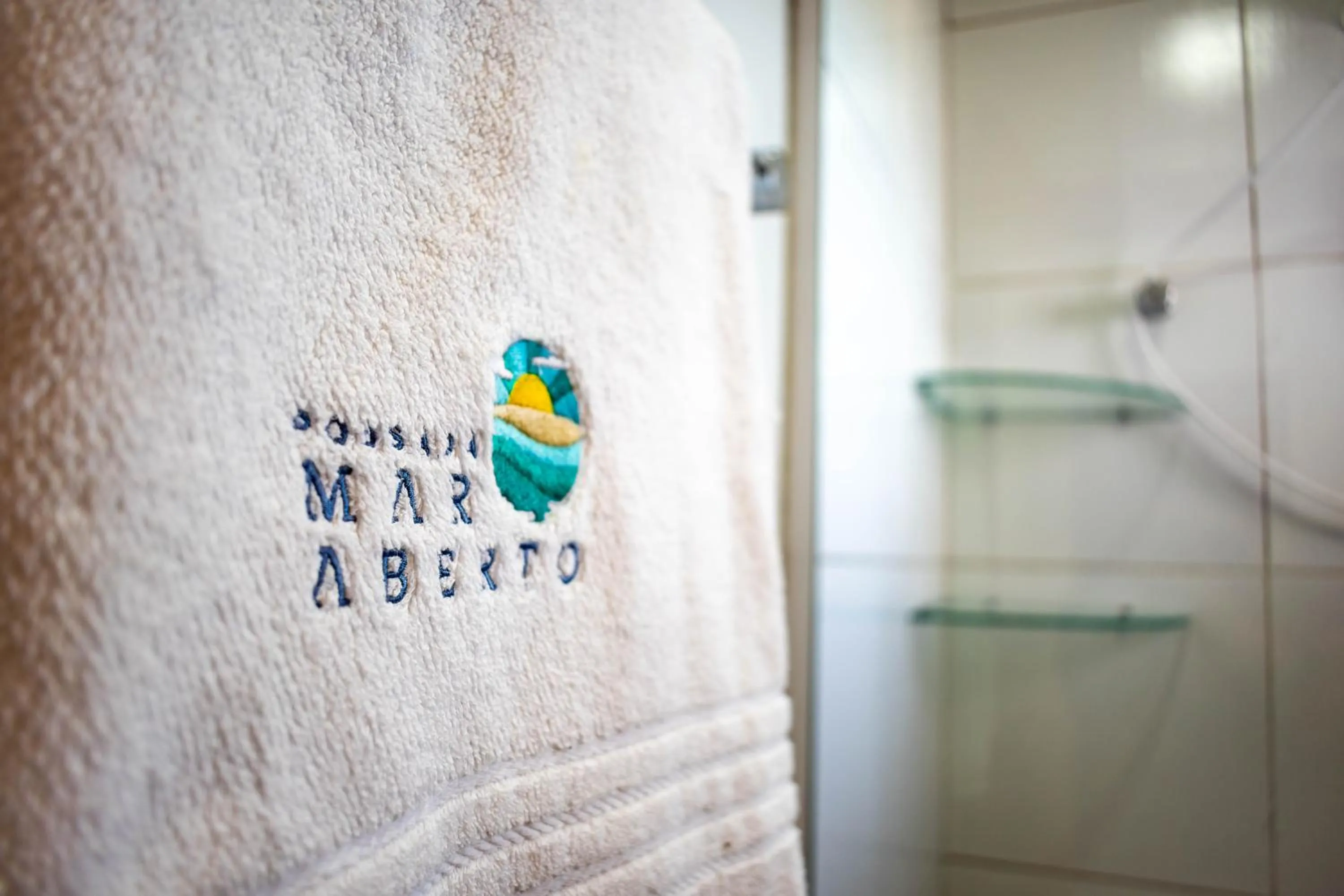 Bathroom in Pousada Mar Aberto