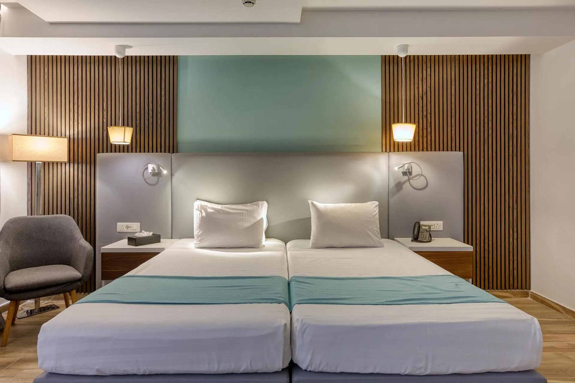 Bed in Solana Hotel & Spa
